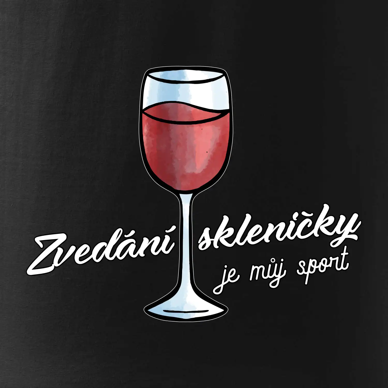 Zvedání skleničky je můj sport