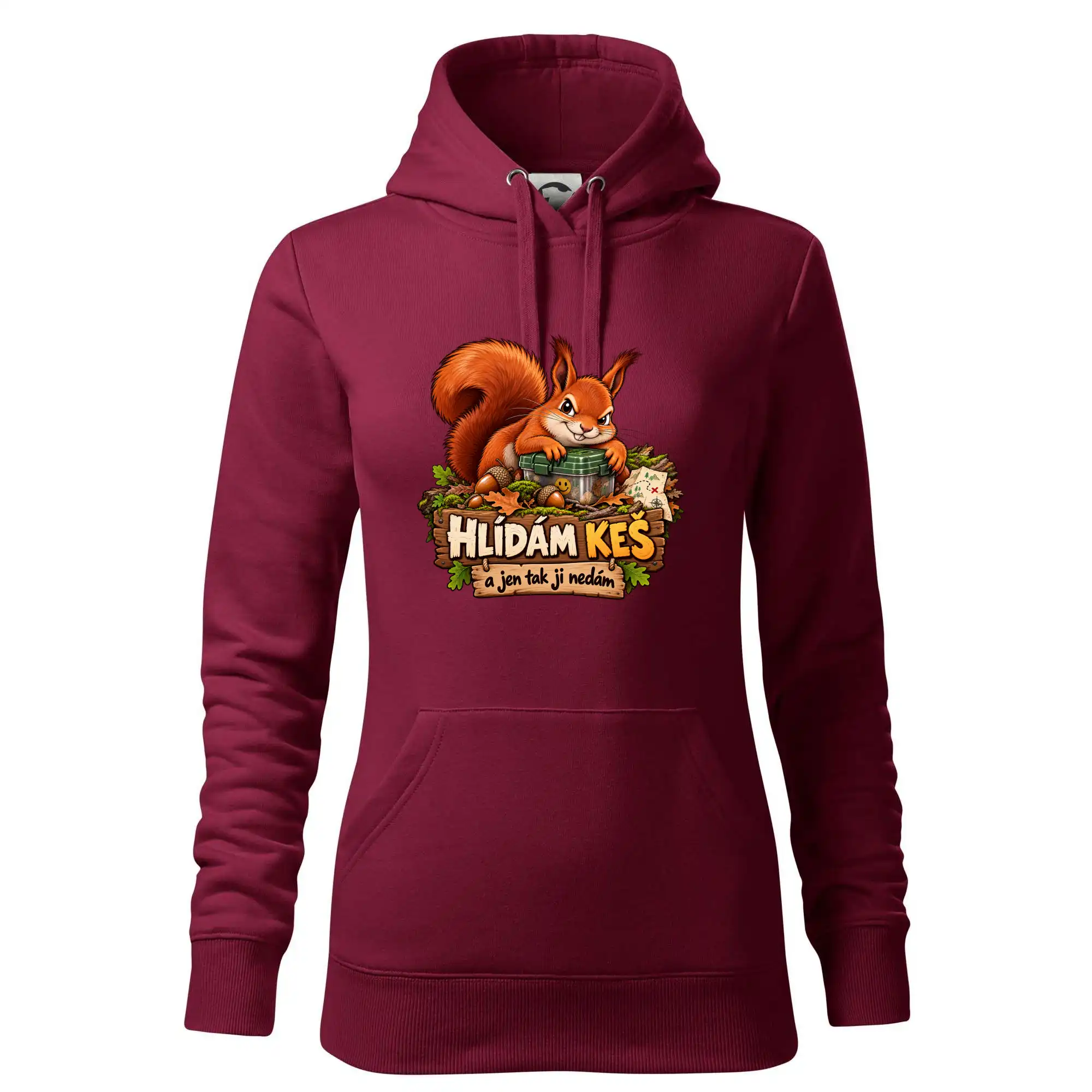Hlídám keš veverka s pokladem