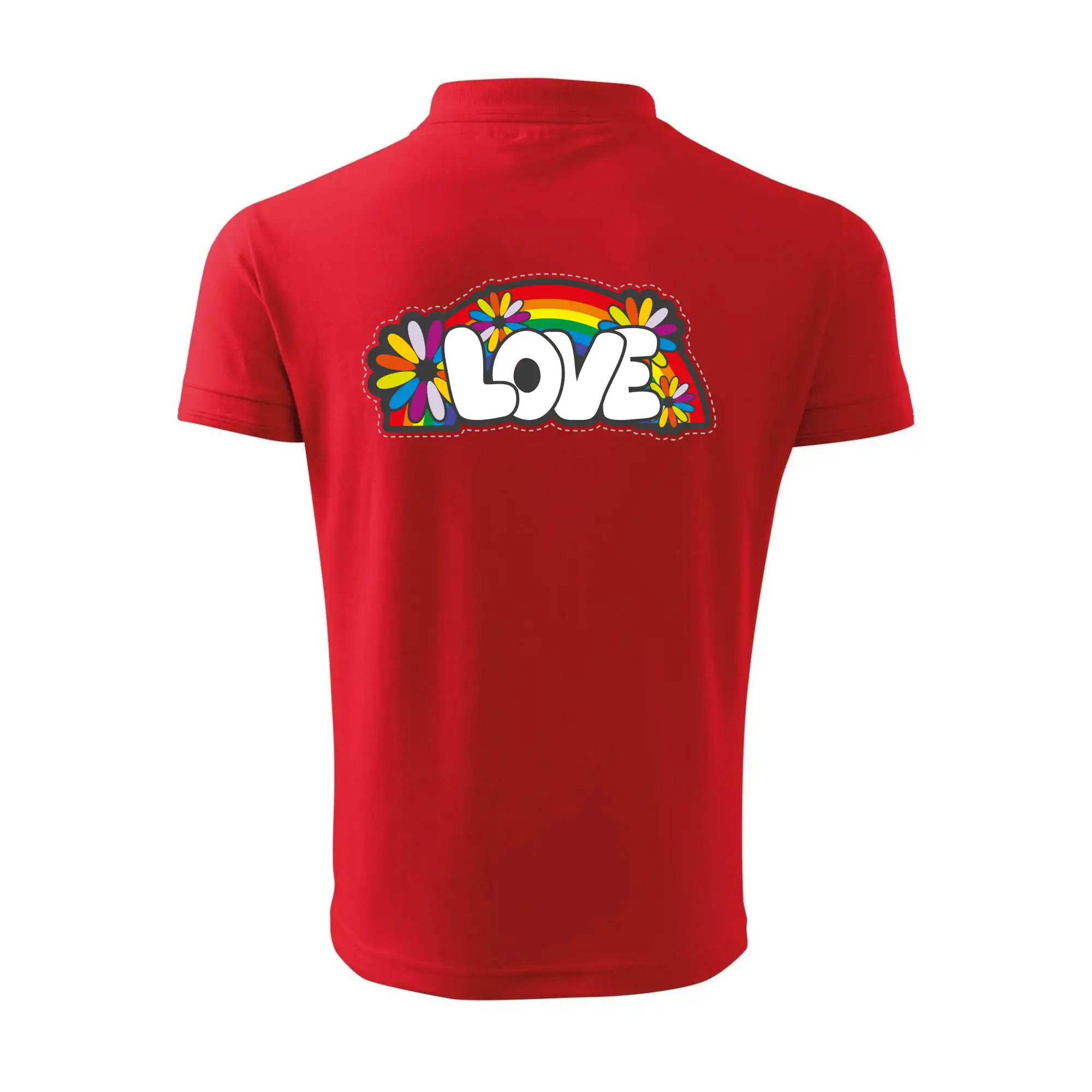 Love s duhou v pozadí