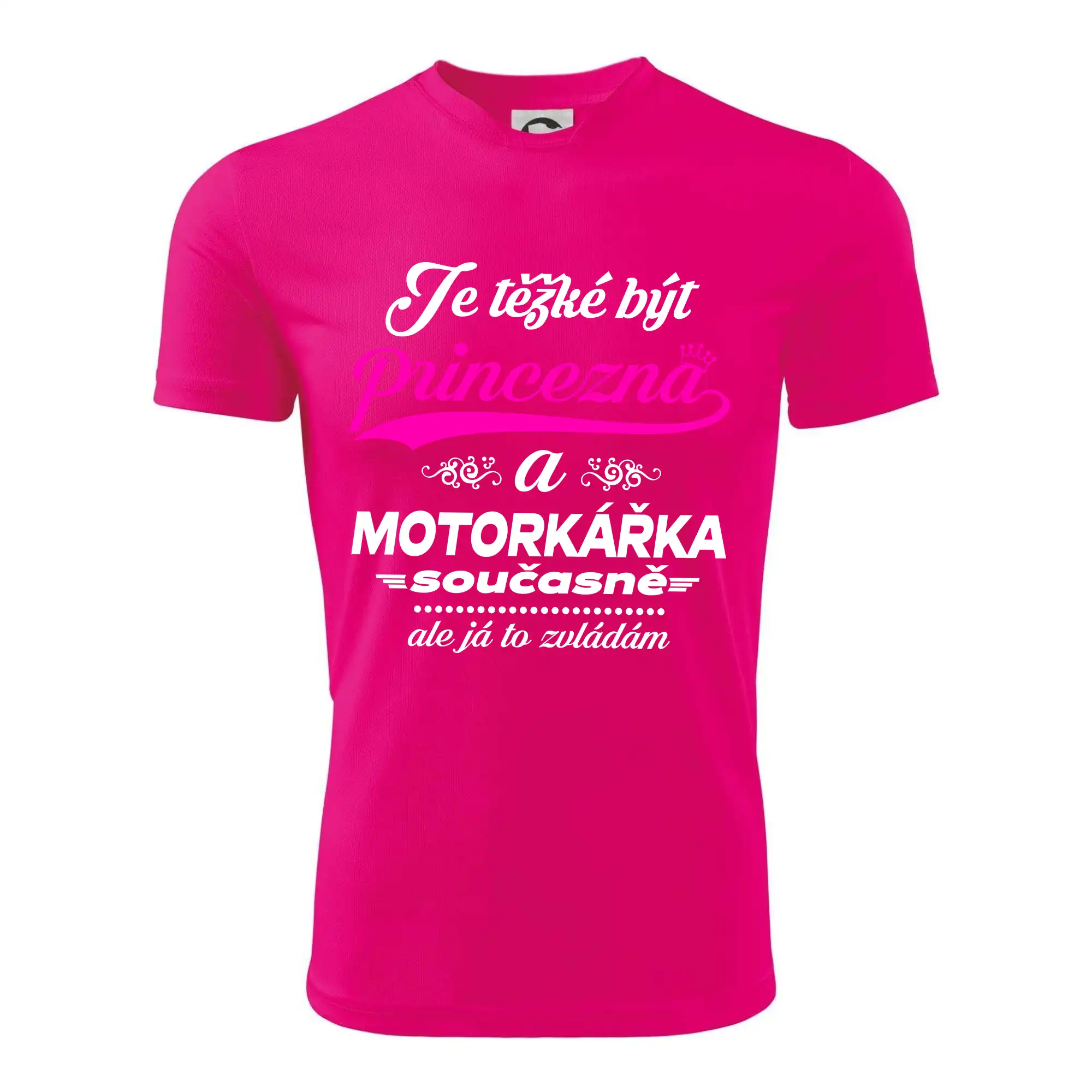 Je těžké být princezna - motorkářka