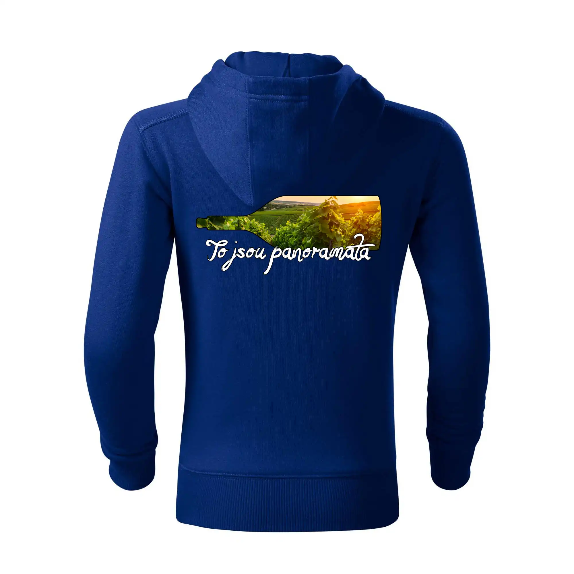 To jsou panoramata vinice