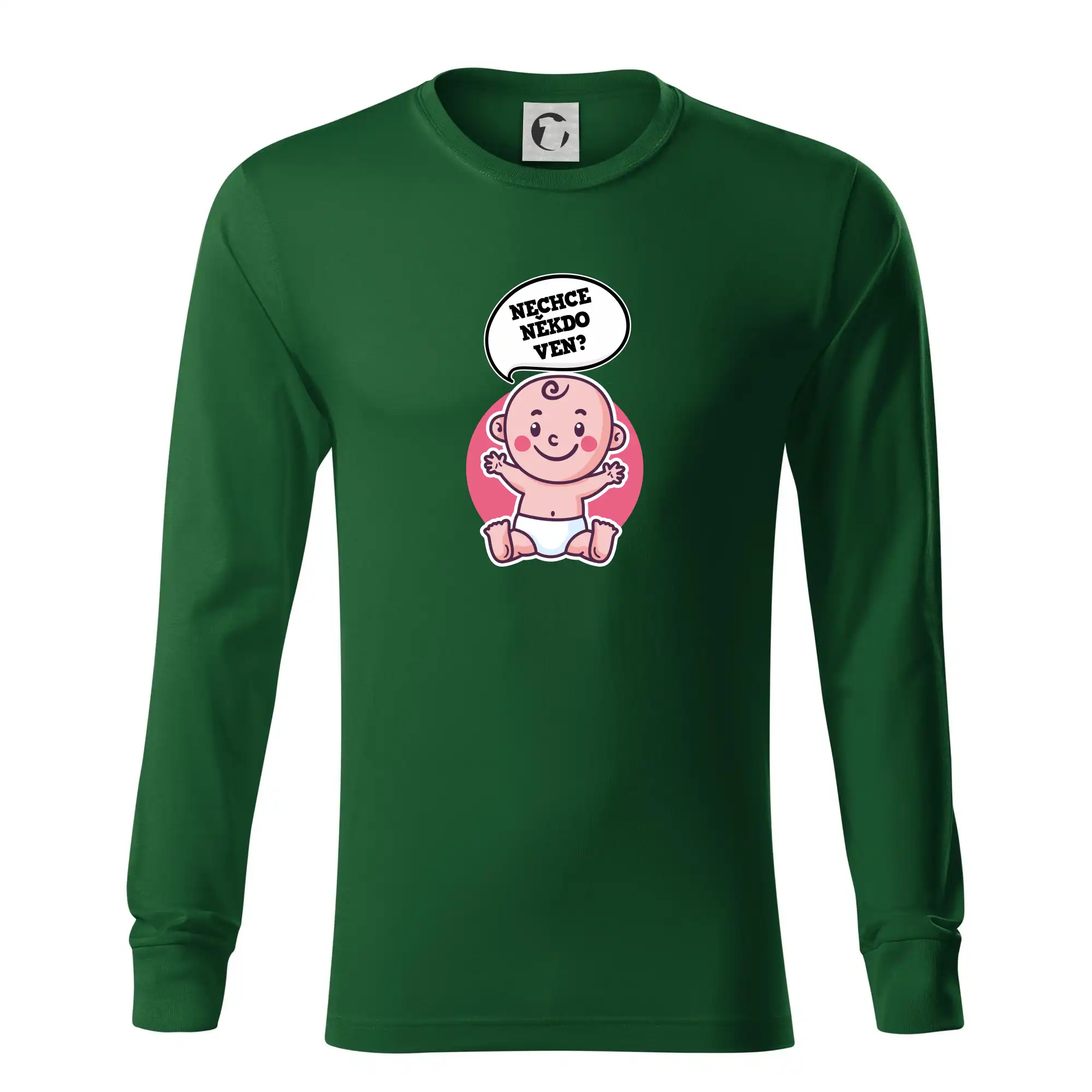 Nechce někdo ven - Triko pro porodní asistentku