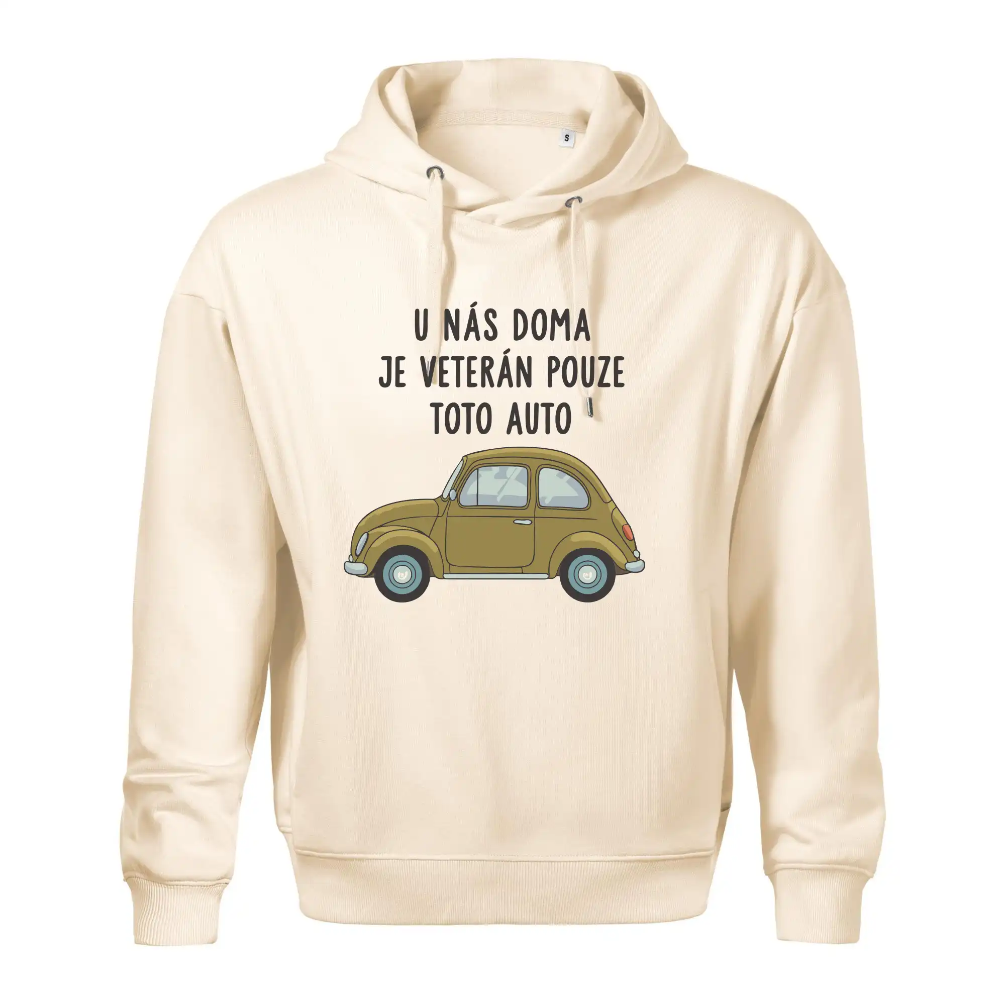 U nás doma je veterán pouze toto auto zelené