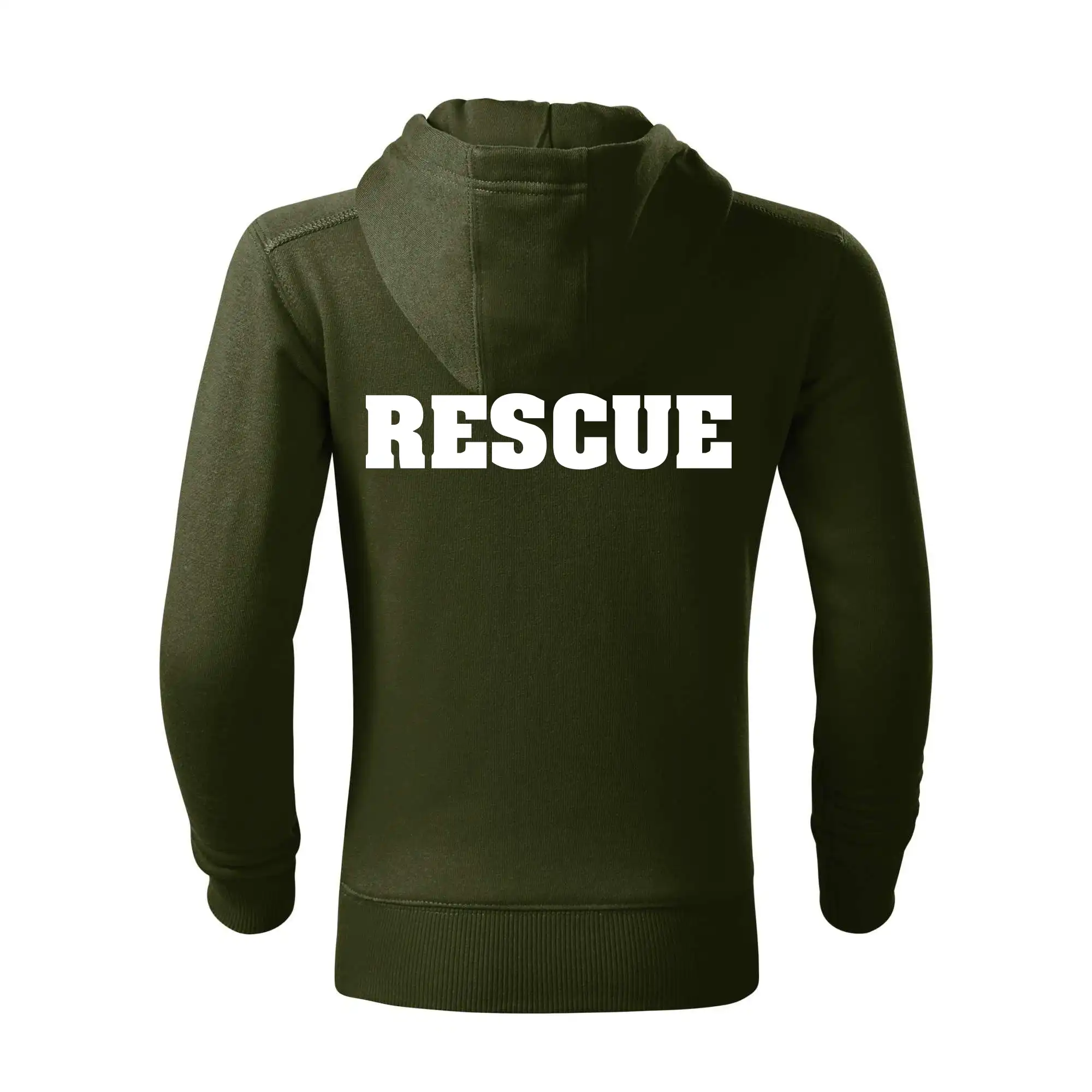 Rescue - Hvězda na prsu +  nápis na zádech