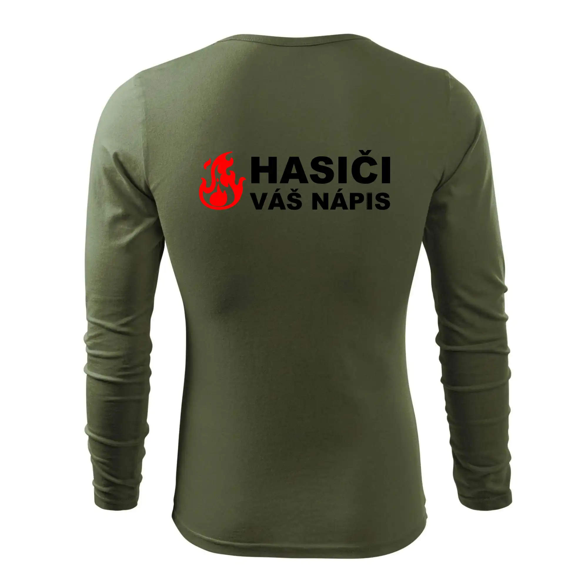 Hasiči (oheň,  Firesport, název sboru - vlastní nápis)
