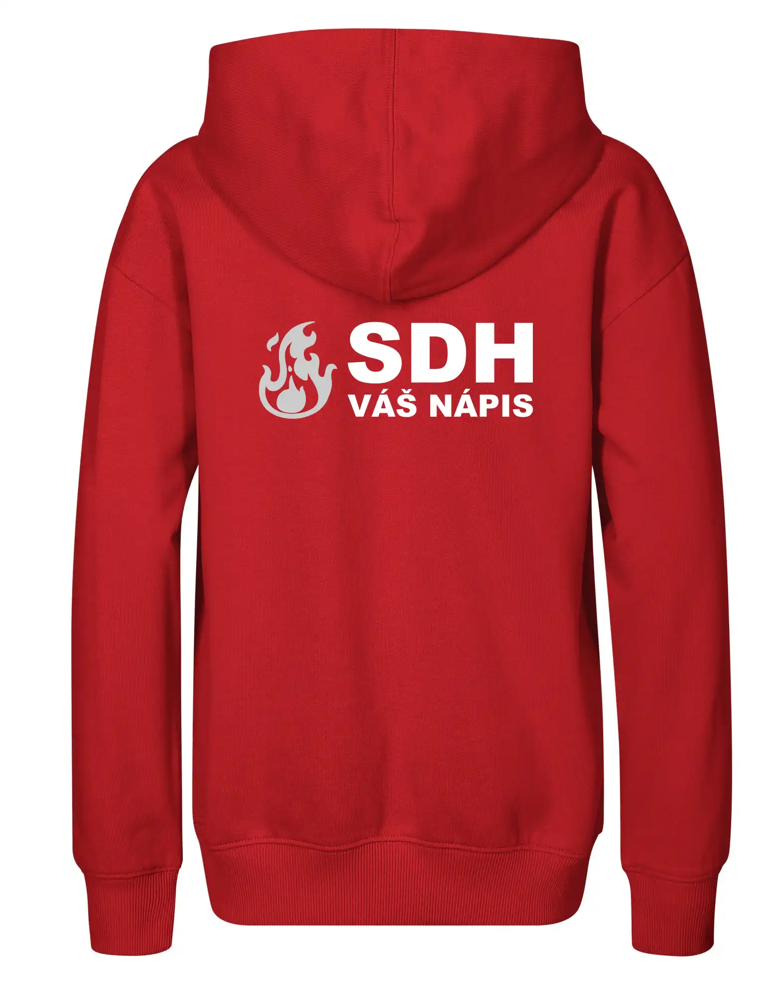 SDH REFLEXNÍ nápis (oheň, firesport, název sboru - vlastní nápis)
