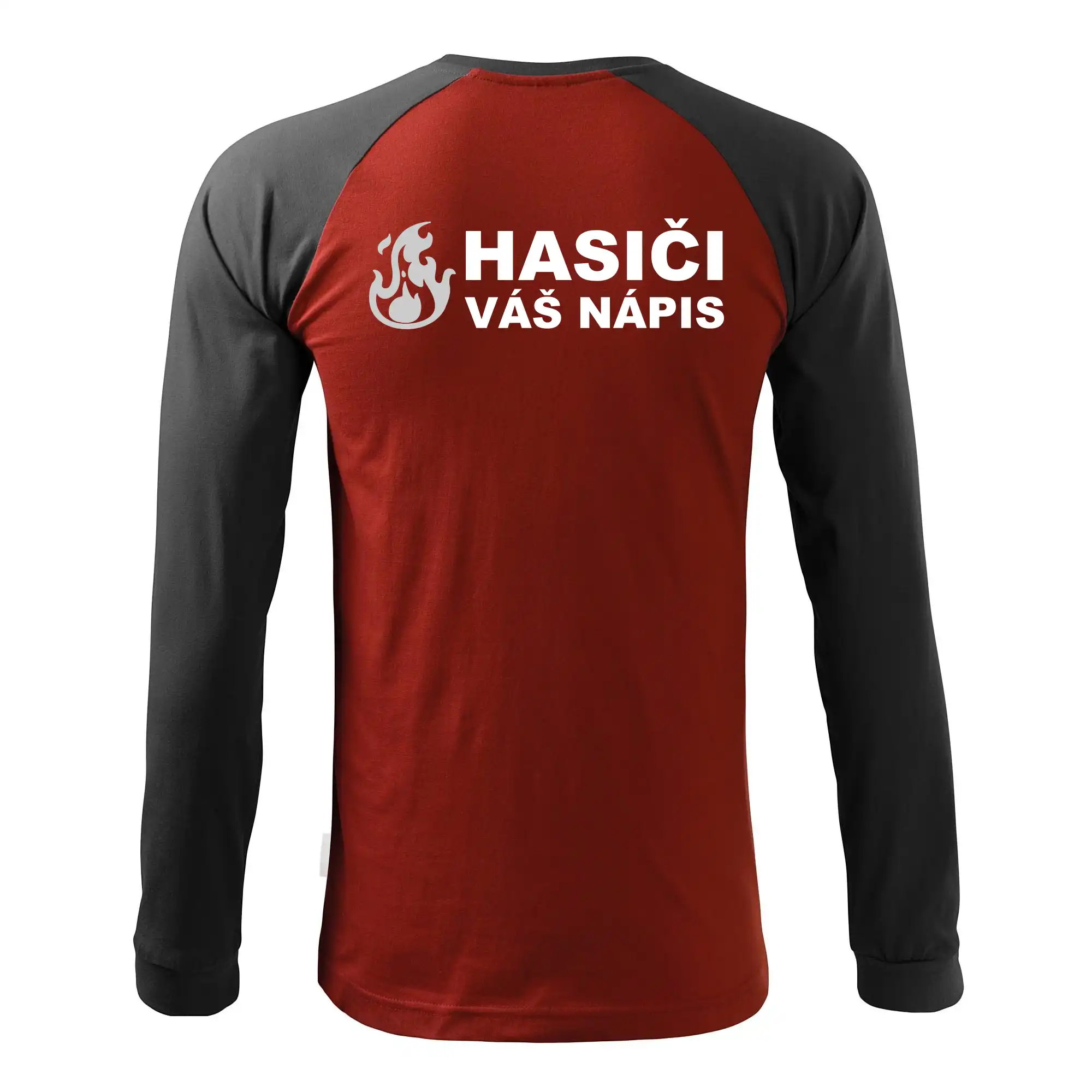 Hasiči REFLEXNÍ (oheň, Firesport, název sboru - vlastní nápis)