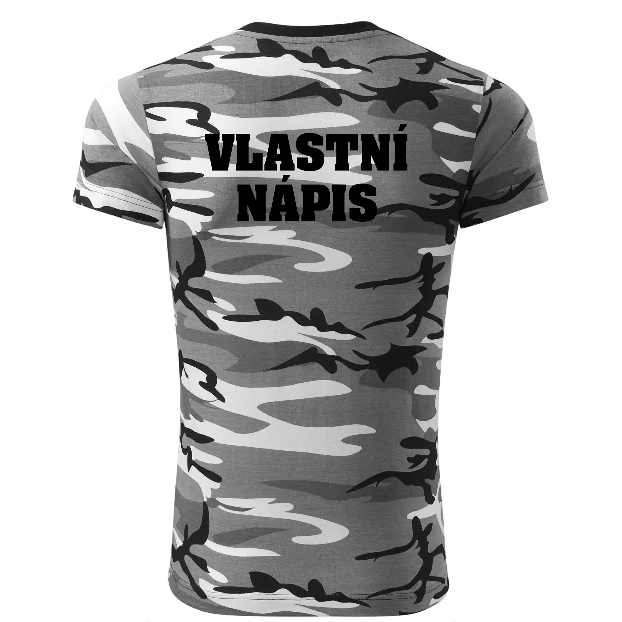 Hvězda života - vlastní nápis vpředu a vzadu