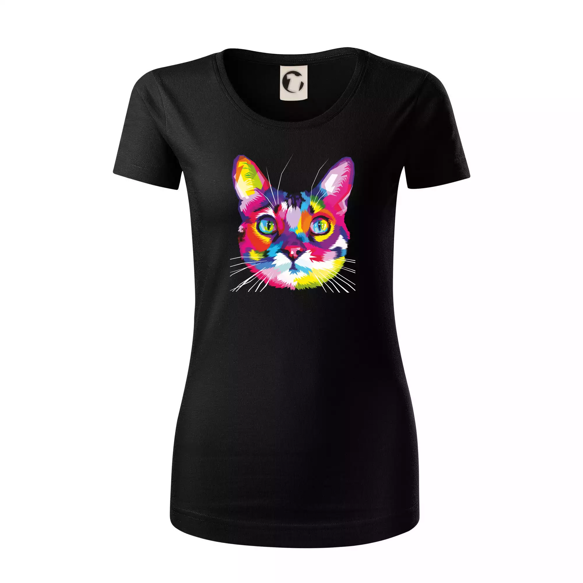 Kočka duhová hlava