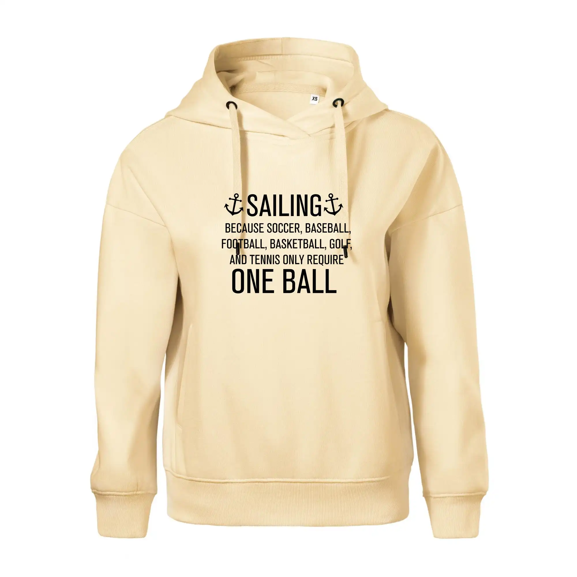 Sailing beacause one ball