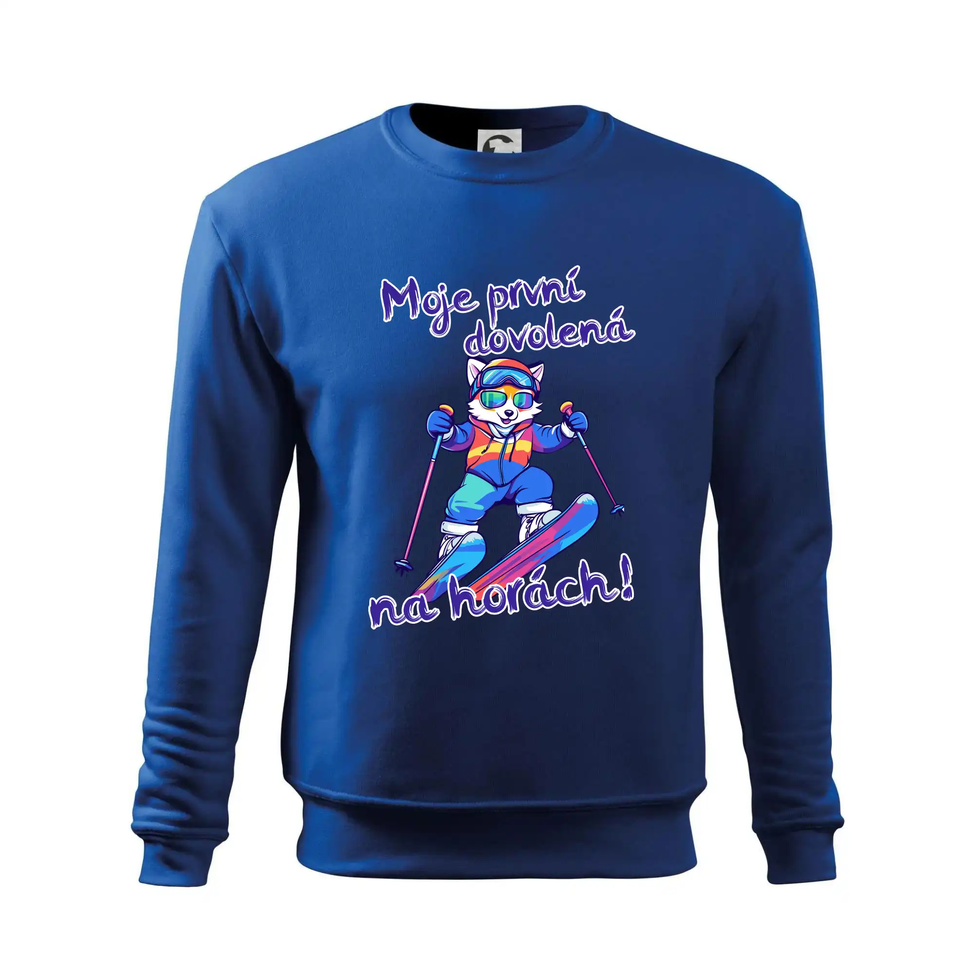 Moje první dovolená na horách modrá liška