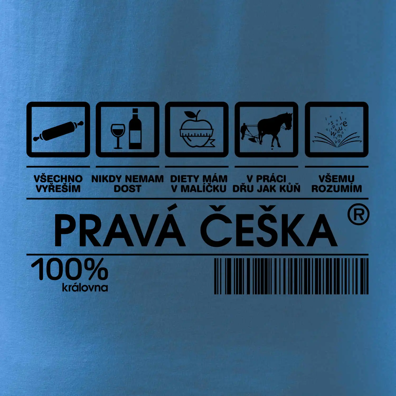 Čárový kód  - Pravá Češka