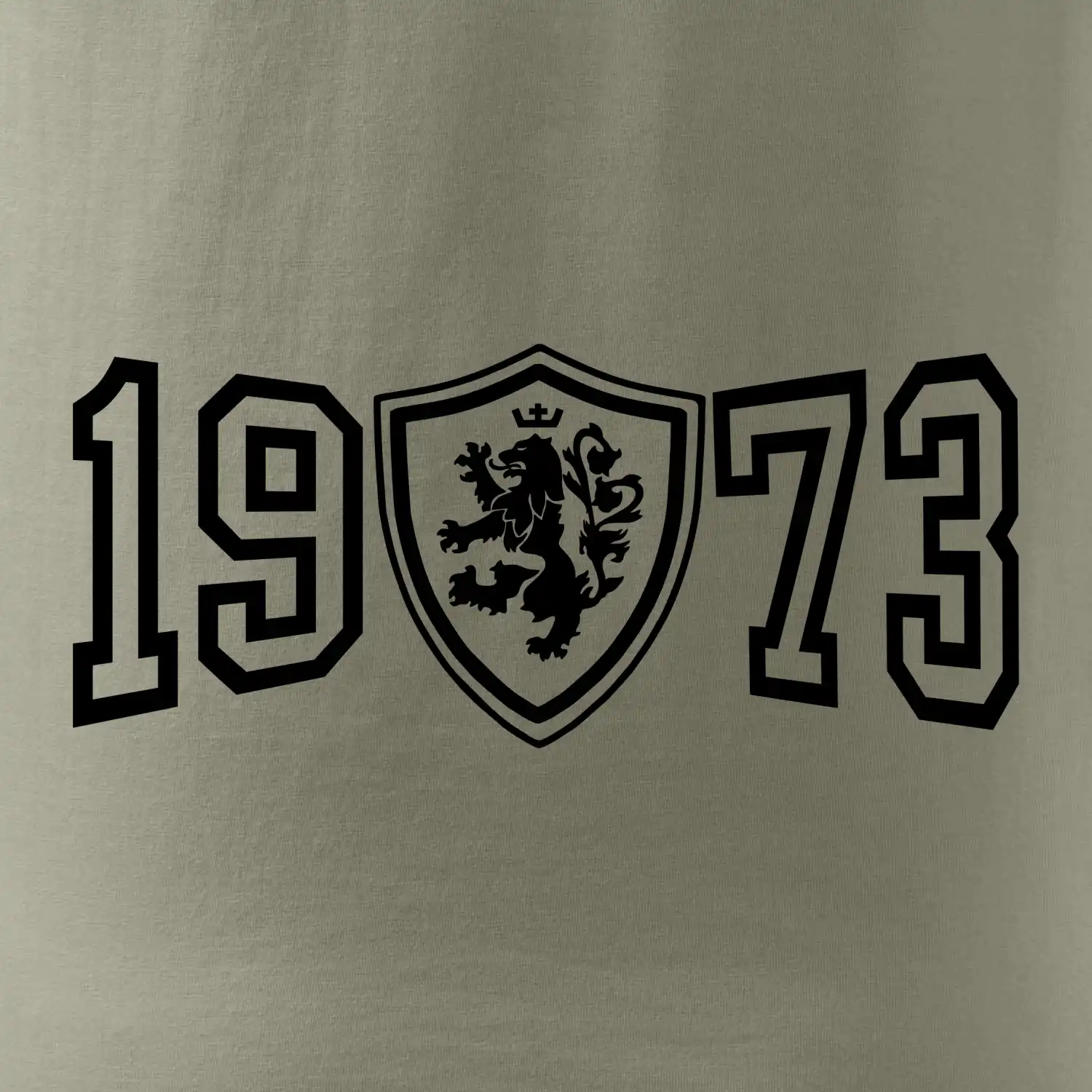 Narozeninový motiv - znak - 1973