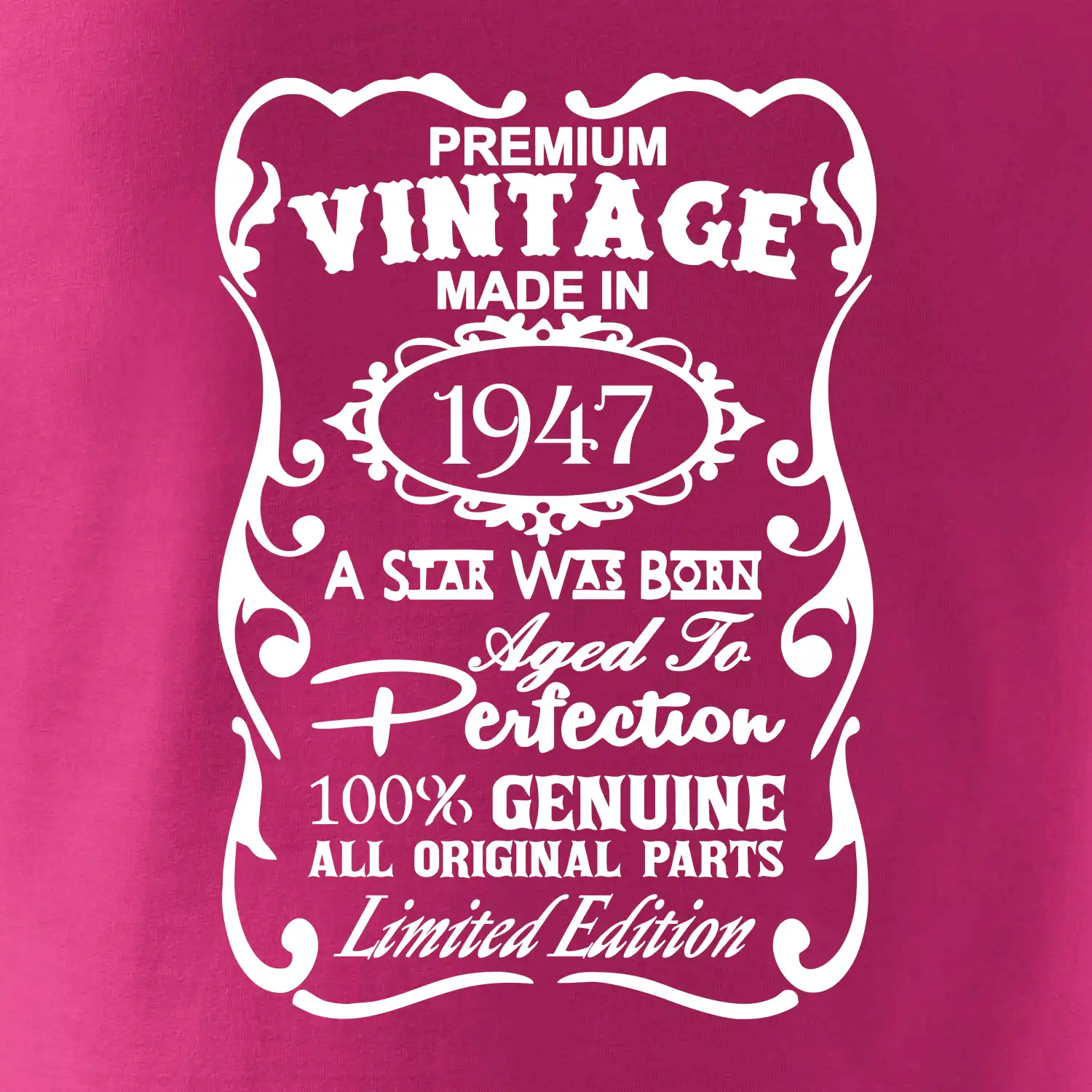 Vintage Etiketa - 1947