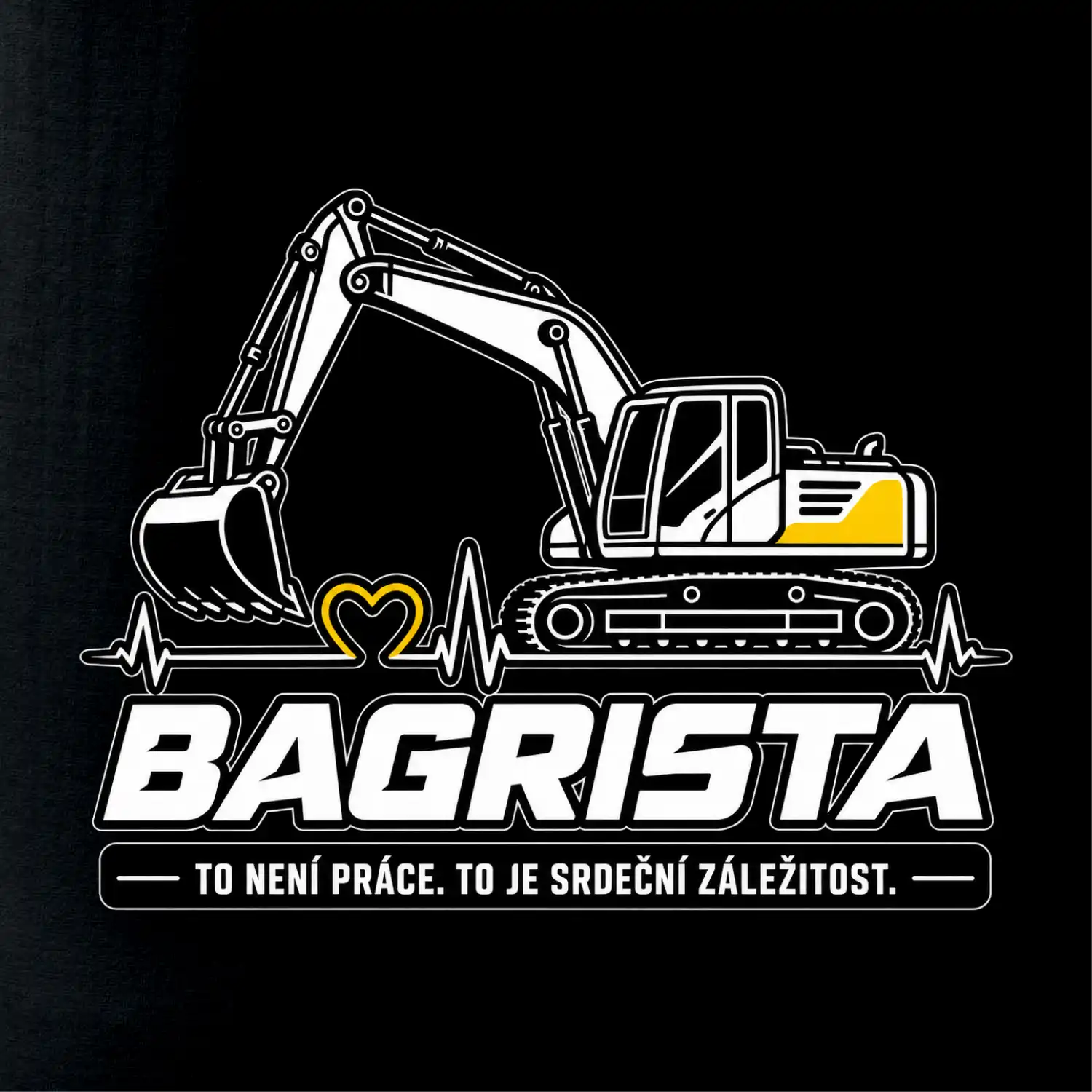 Bagrista to není práce to je srdeční záležitost