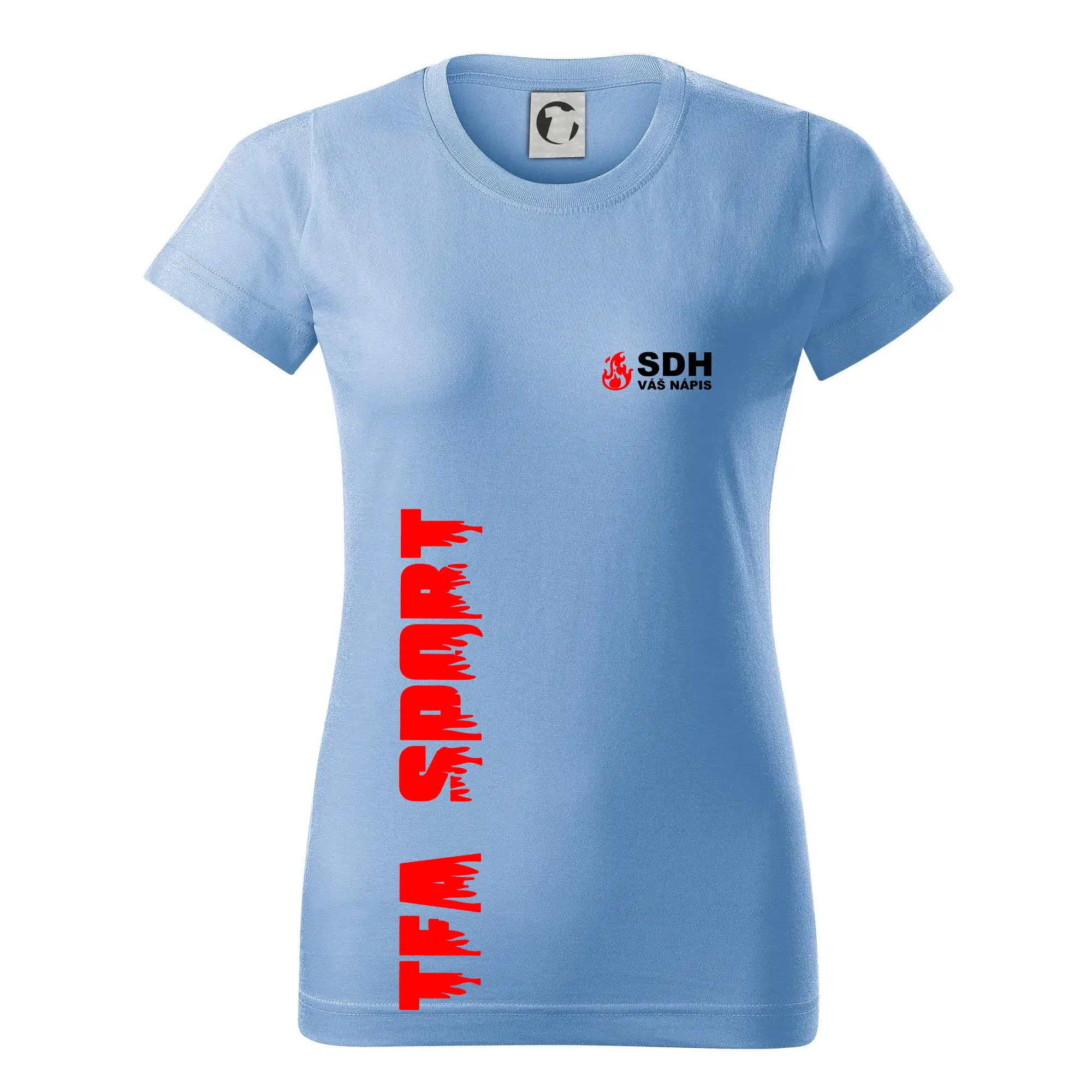TFA Sport SDH (červený oheň) - Vlastní nápis