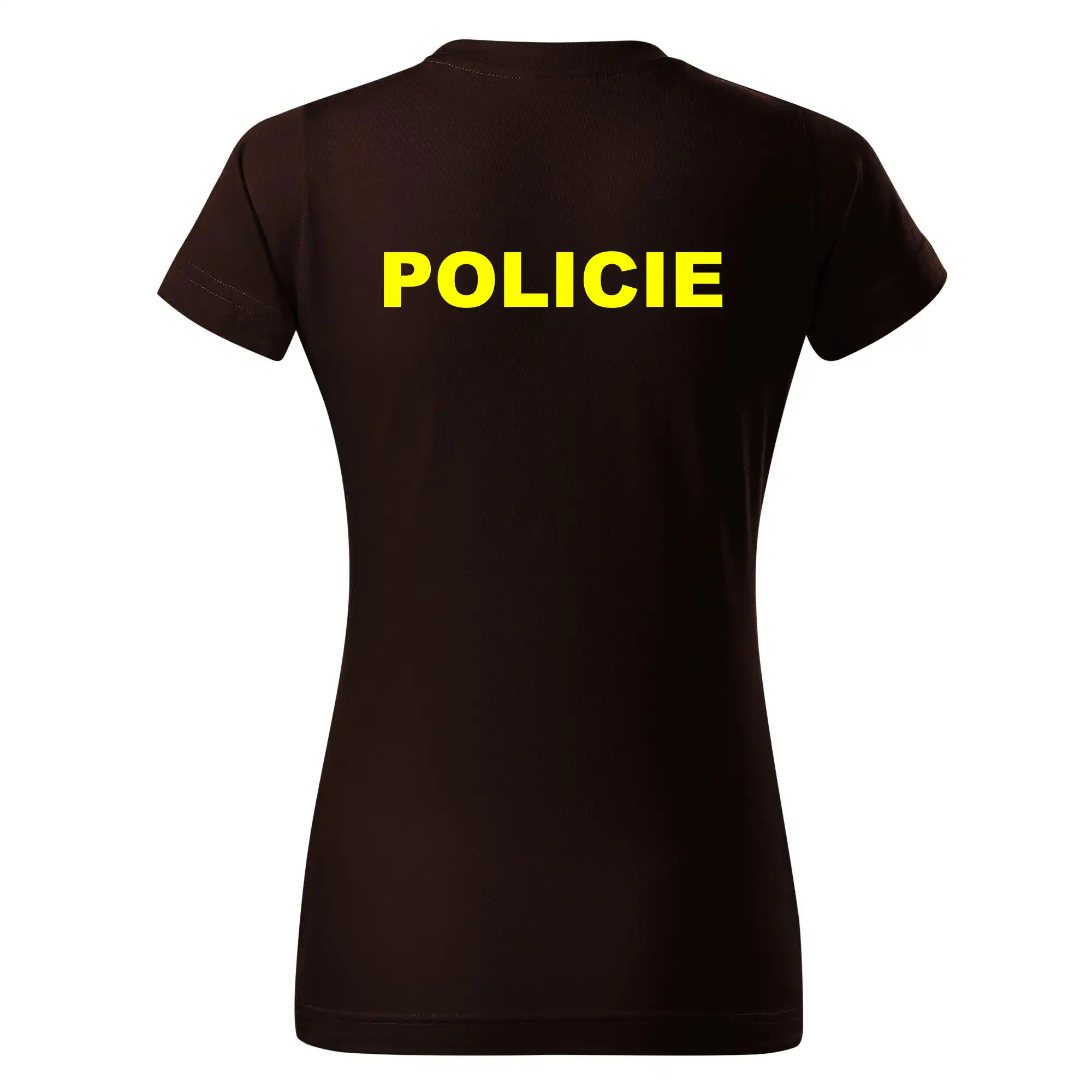 Policie Nápis žlutý