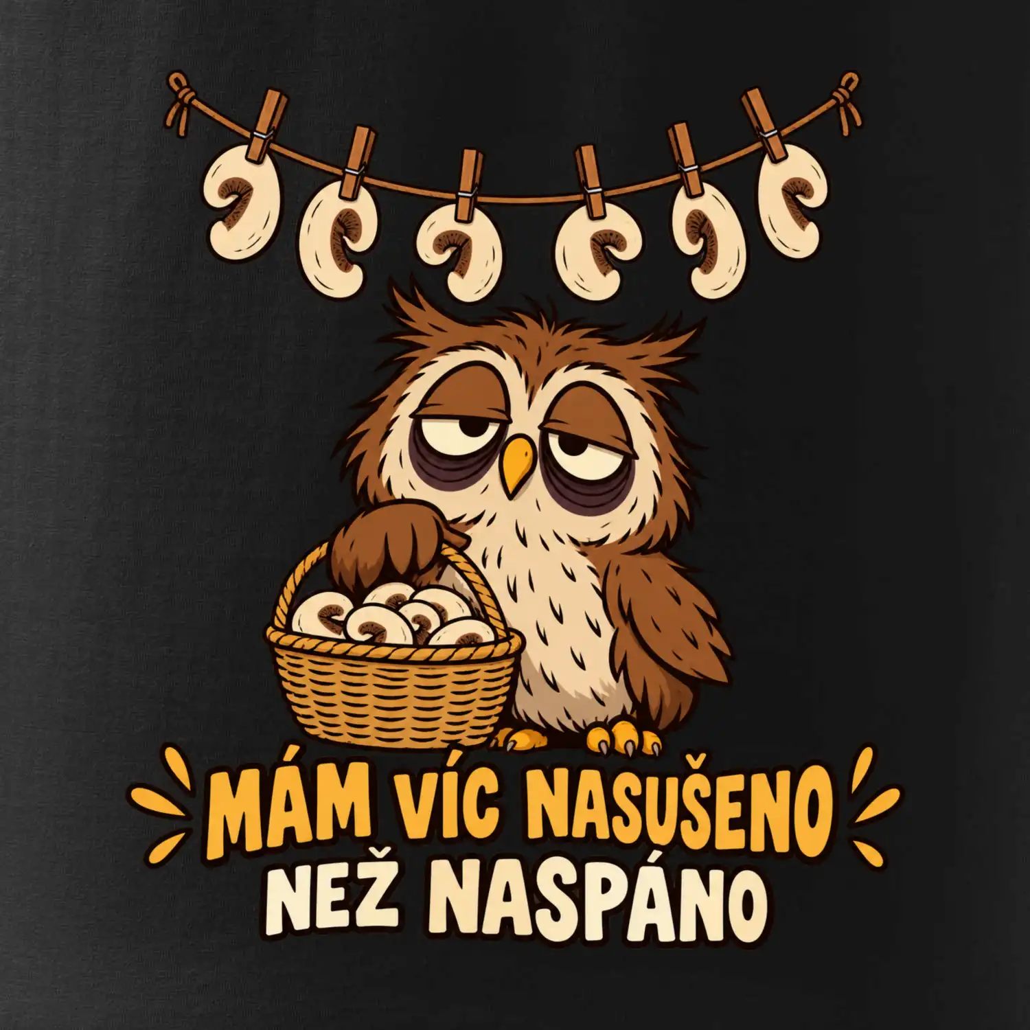 Mám víc nasušeno než naspáno