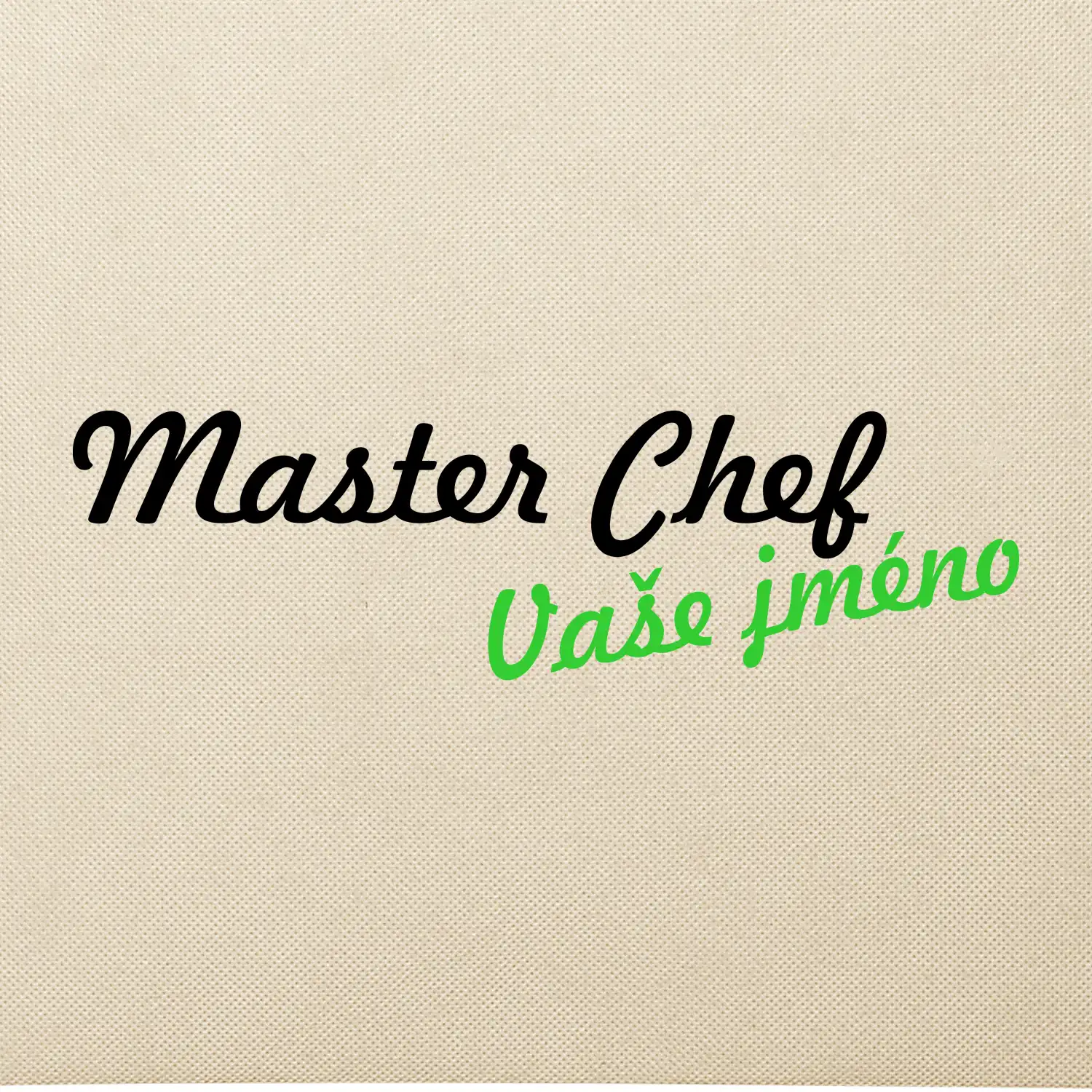 Master Chef - vlastní jméno