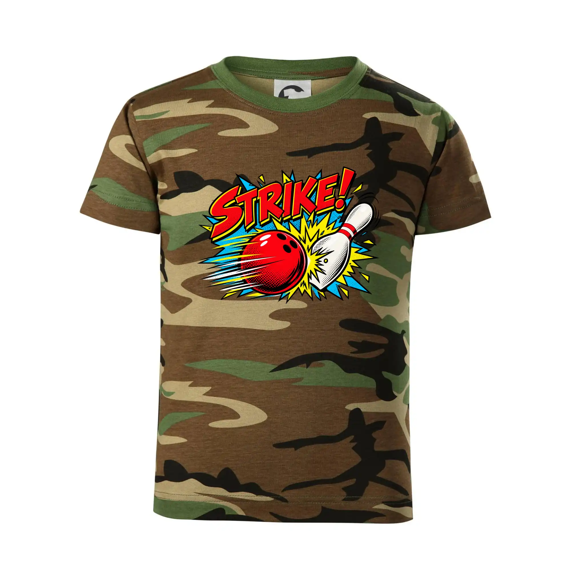 Strike komiksový bowlingový náraz