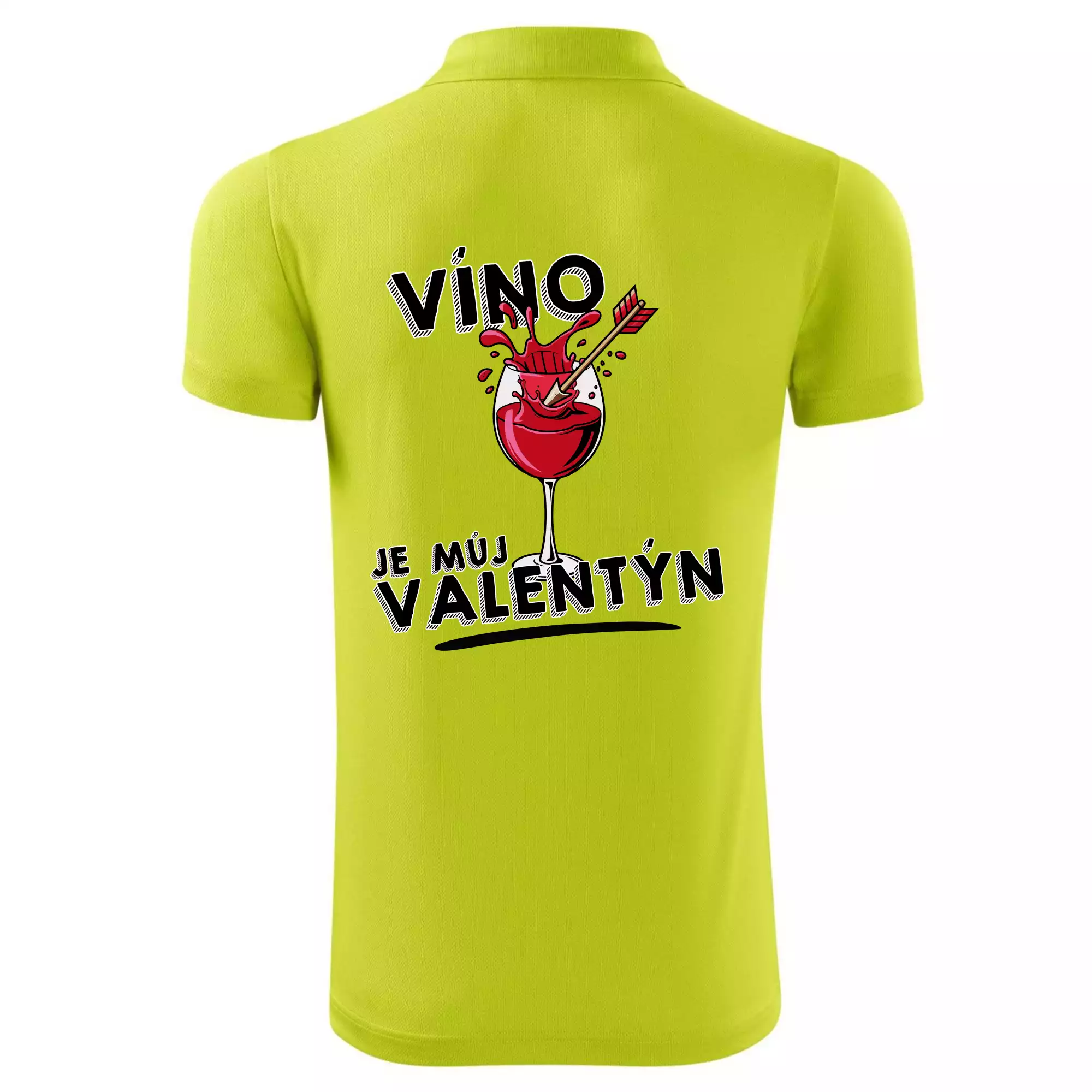 Víno je můj valentýn