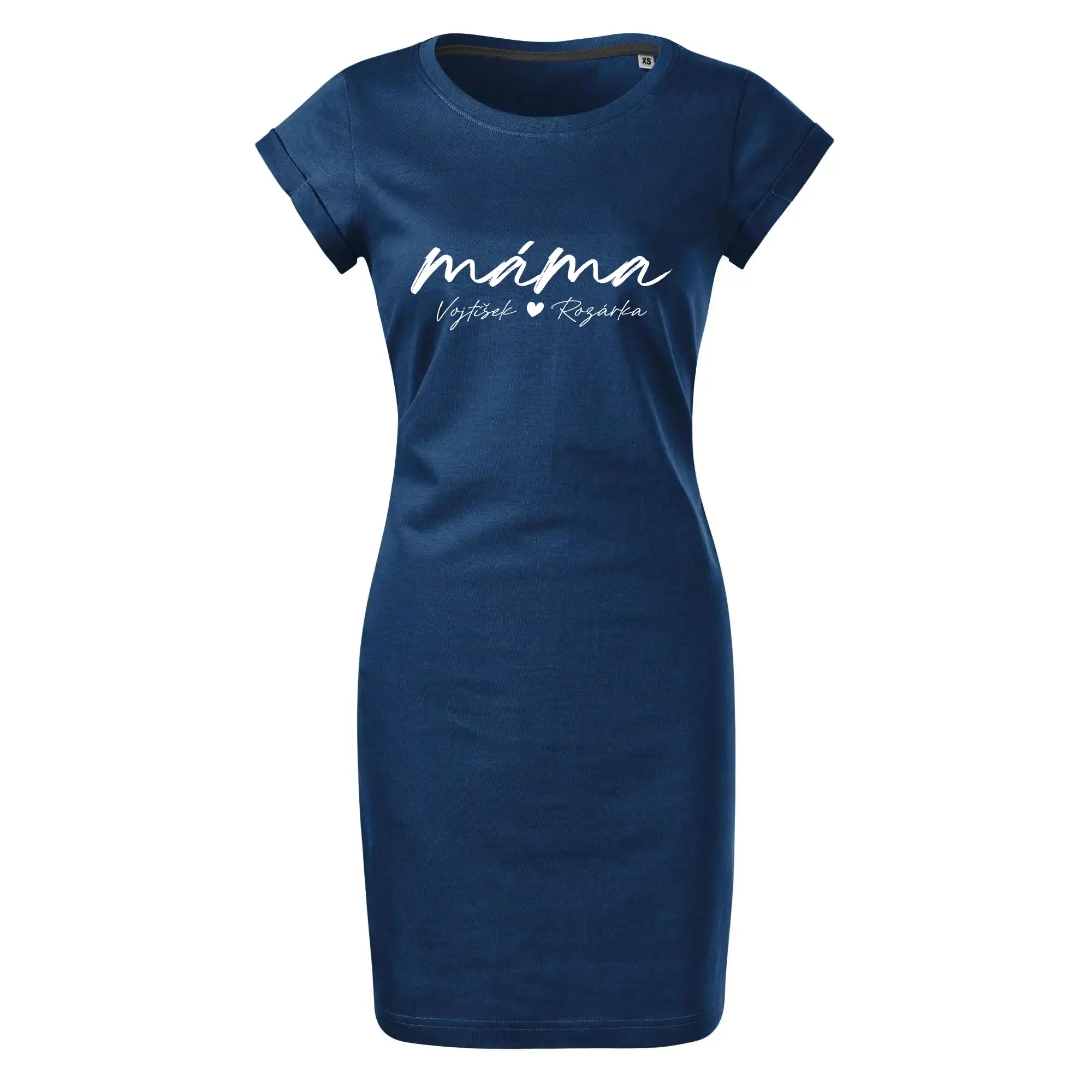 Triko máma psací se jmény dětí