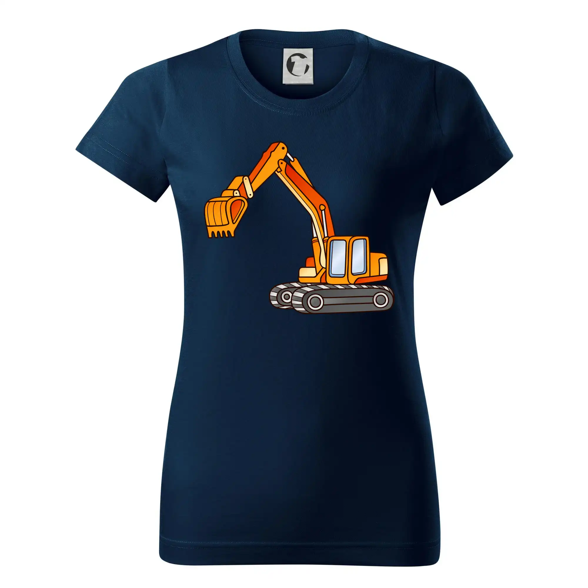 Bagr bez nápisu oranžový