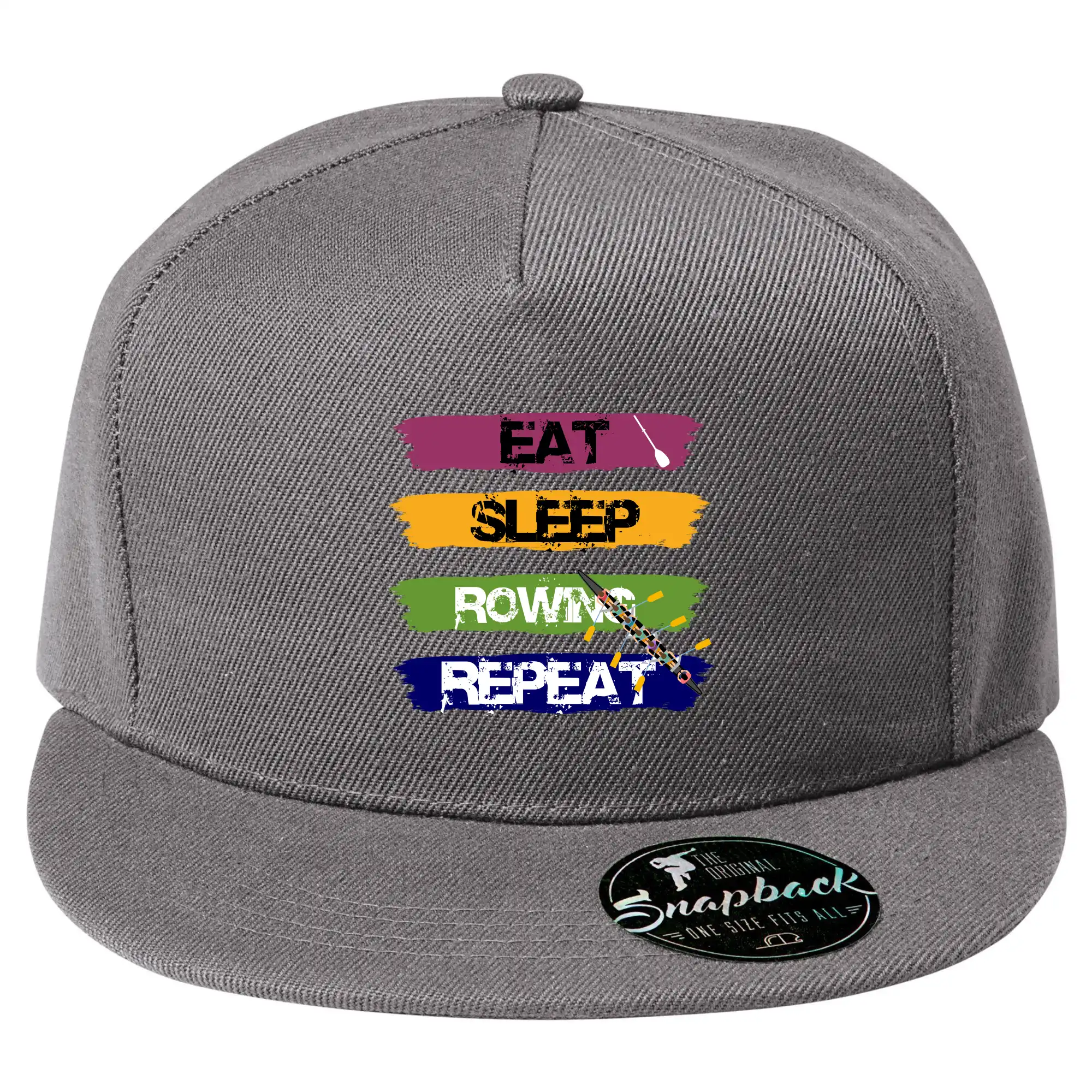 Eat sleep rowing repeat barevné