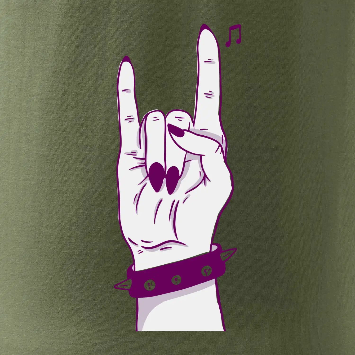 Rocková ruka dámská