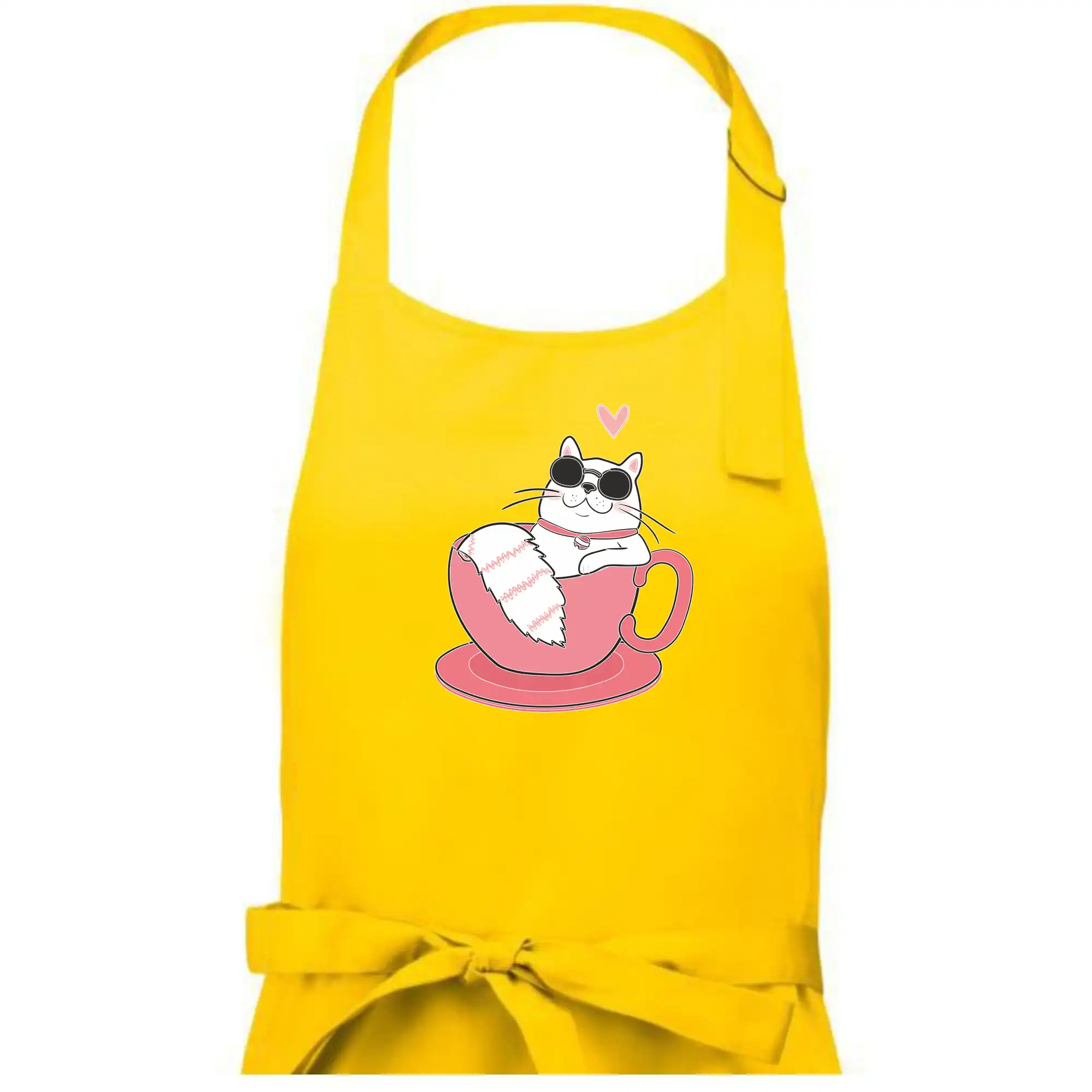 Hustá kočka v hrníčku