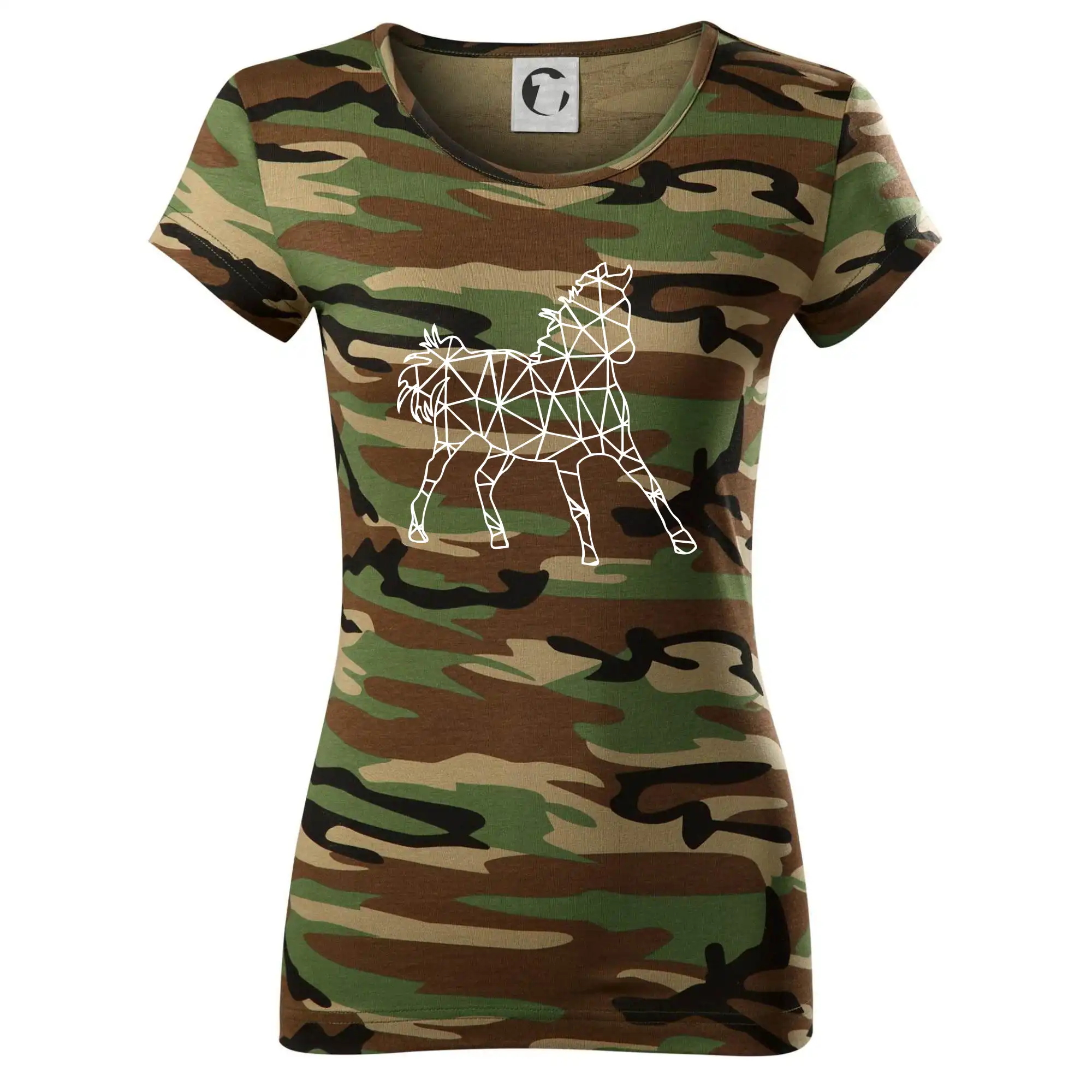 Geometrie - kůň jednobarevná