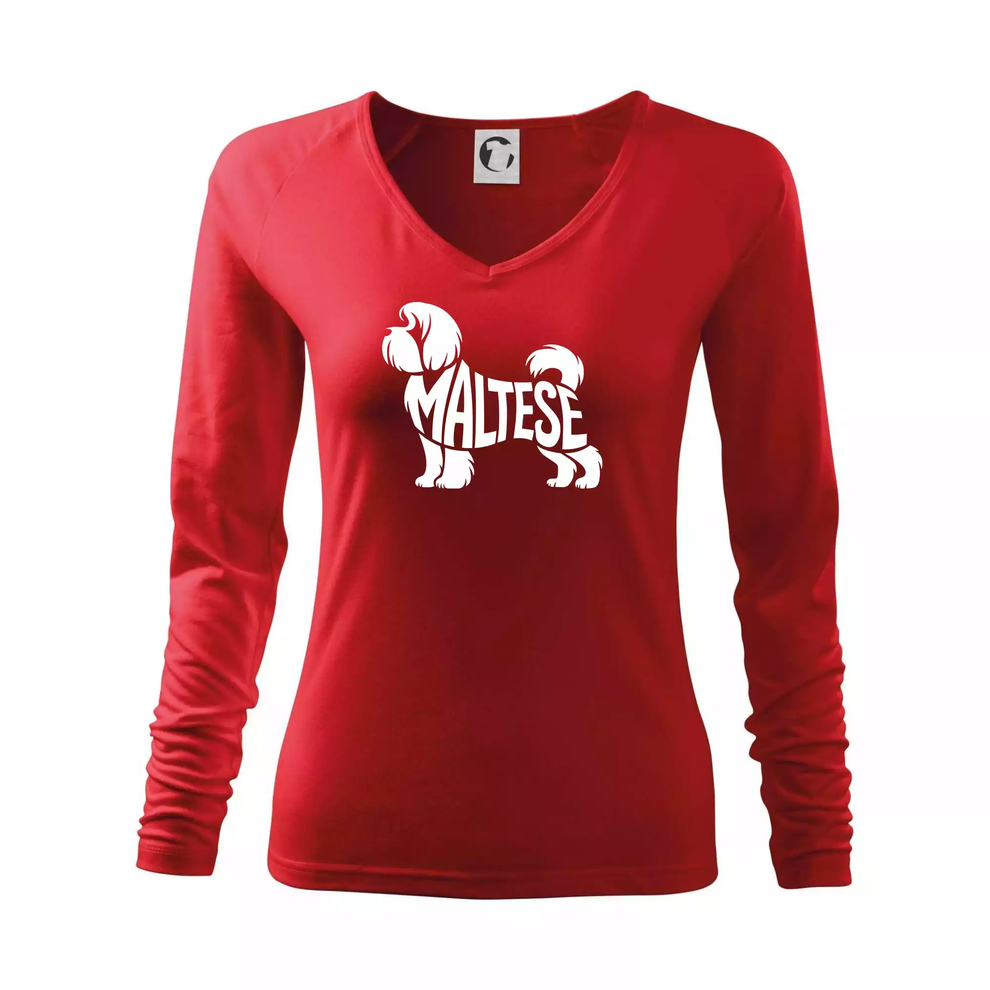 Maltézský psík nápis v těle