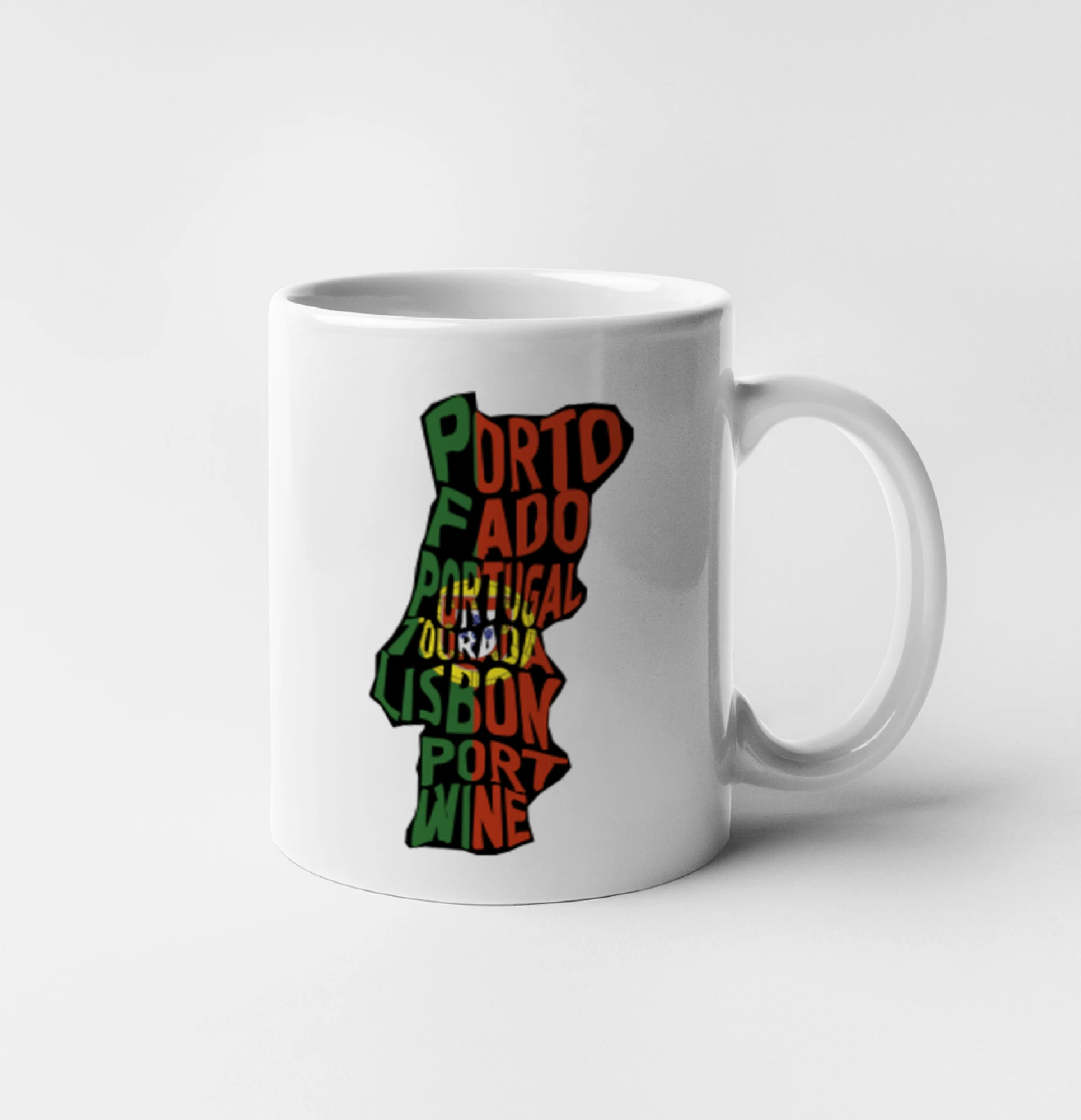 Mapy - názvy měst - Portugalsko