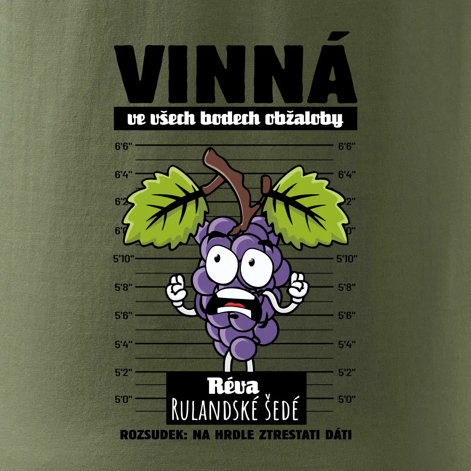 Vinná réva odsouzena Rulandské šedé