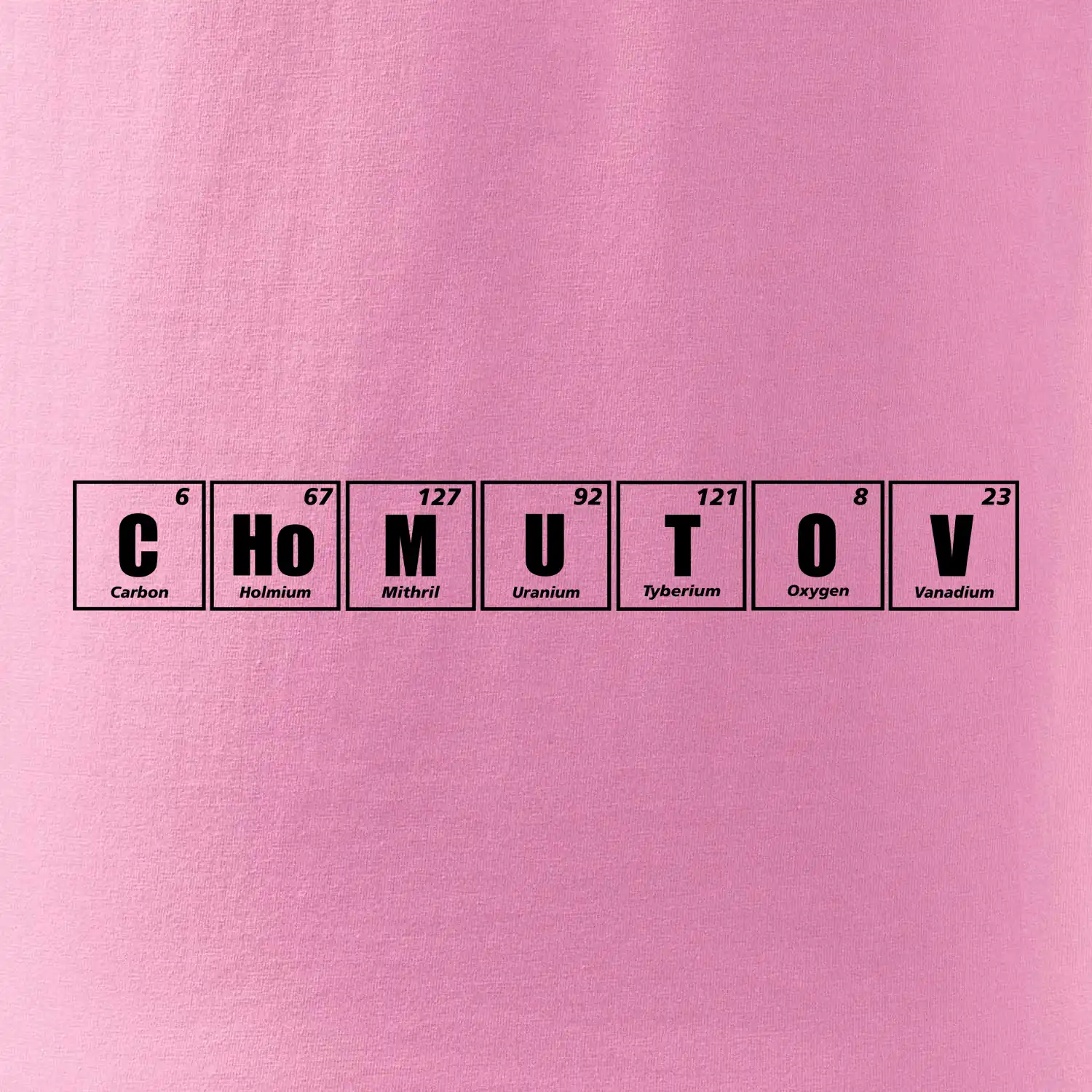 Periodická tabulka Chomutov