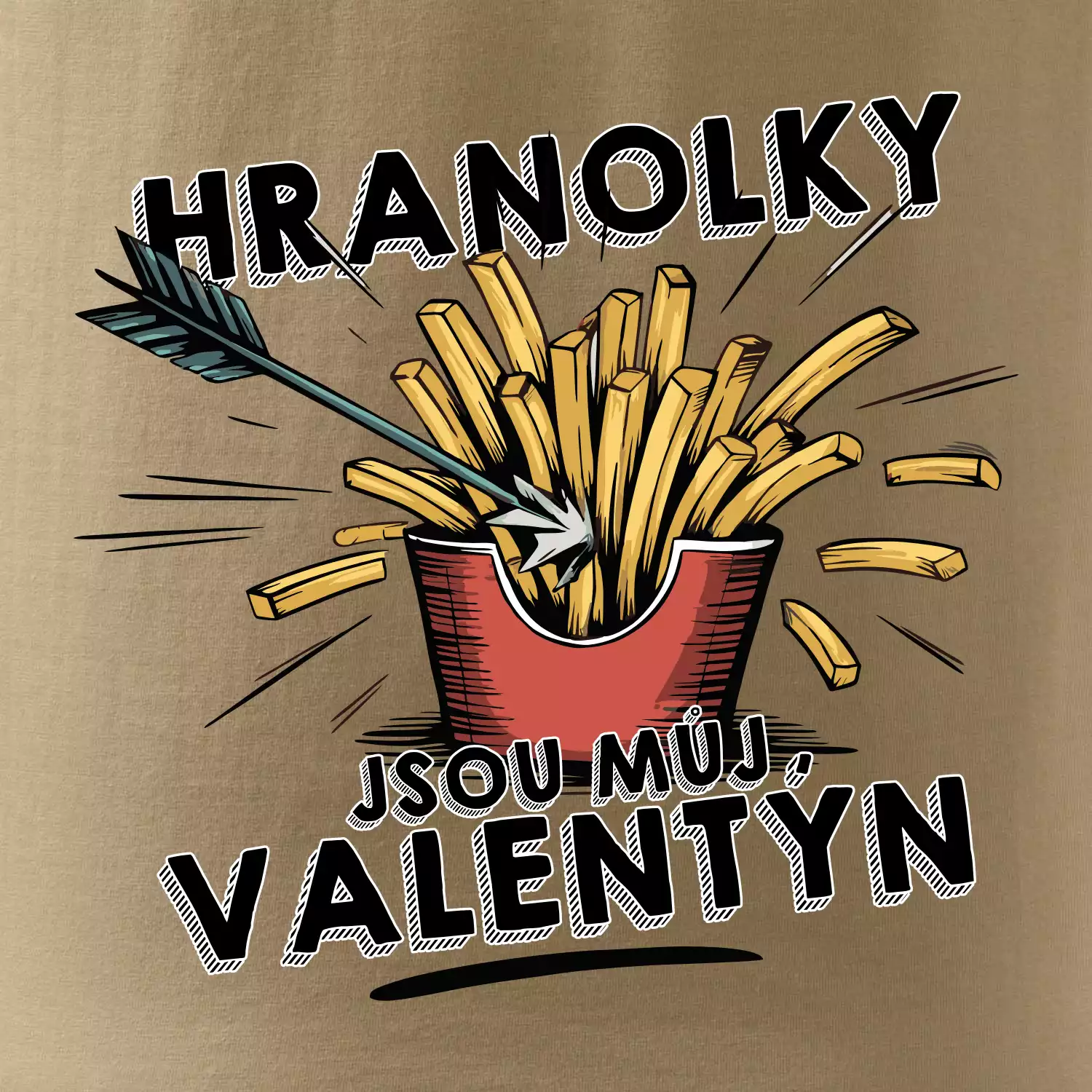 Hranolky jsou můj Valentýn