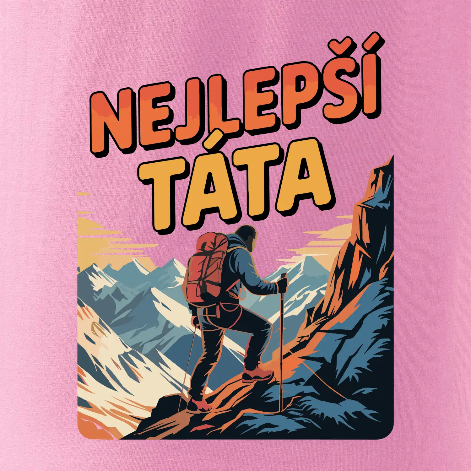 Nejlepší táta - horolezec
