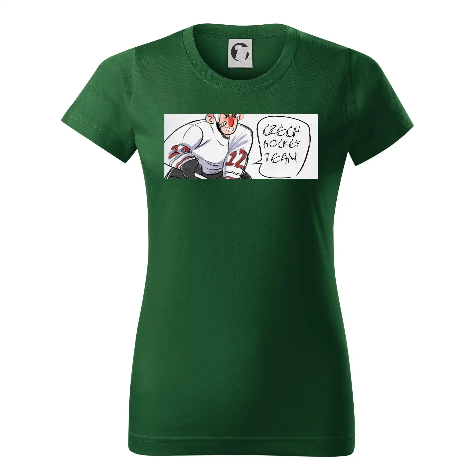 Czech hockey team animovaná postava