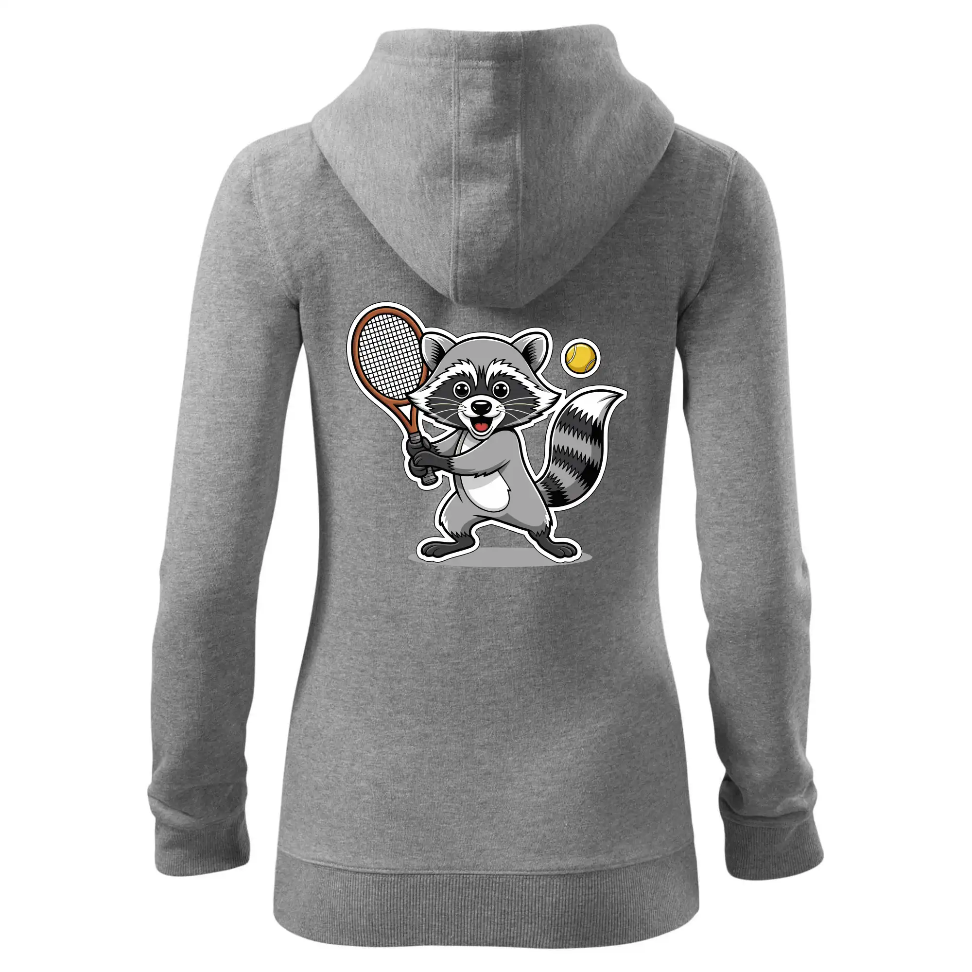 Mýval hraje tenis kreslený