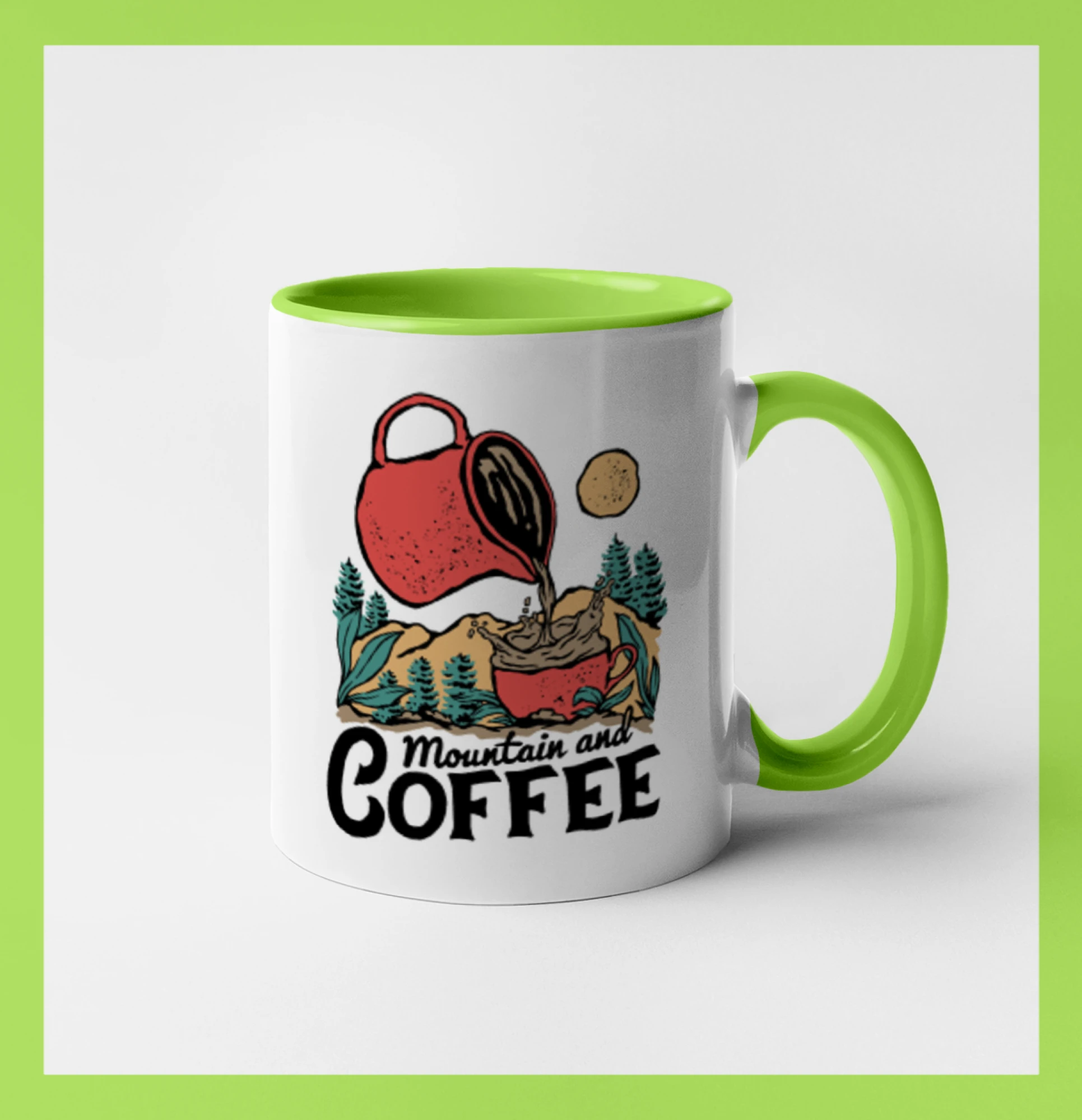 Mountain and Coffee