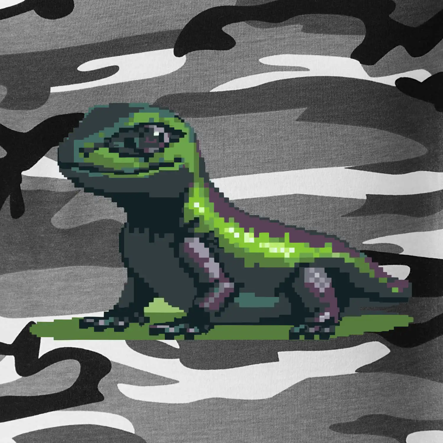 Leguán pixel
