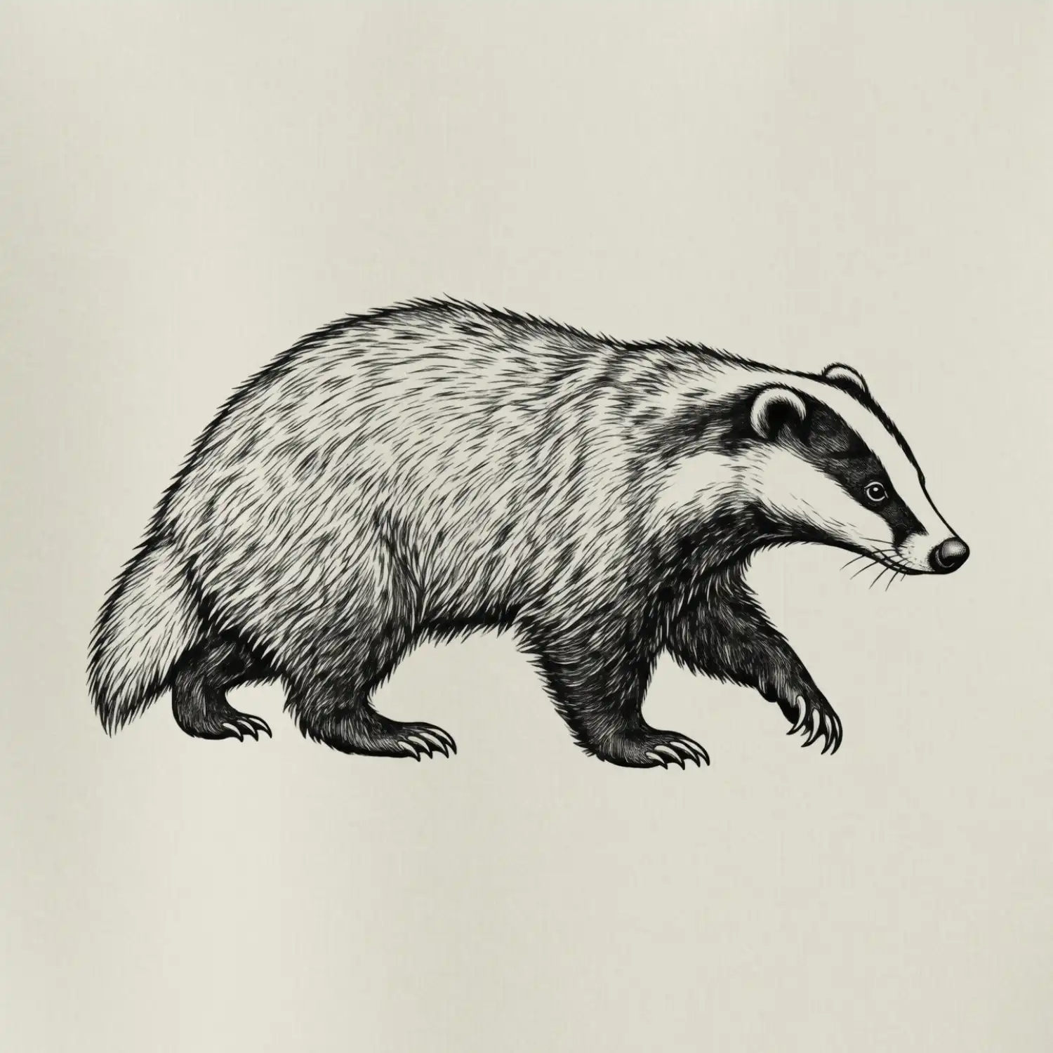 Zvířata Krkonoš – jezevec lesní