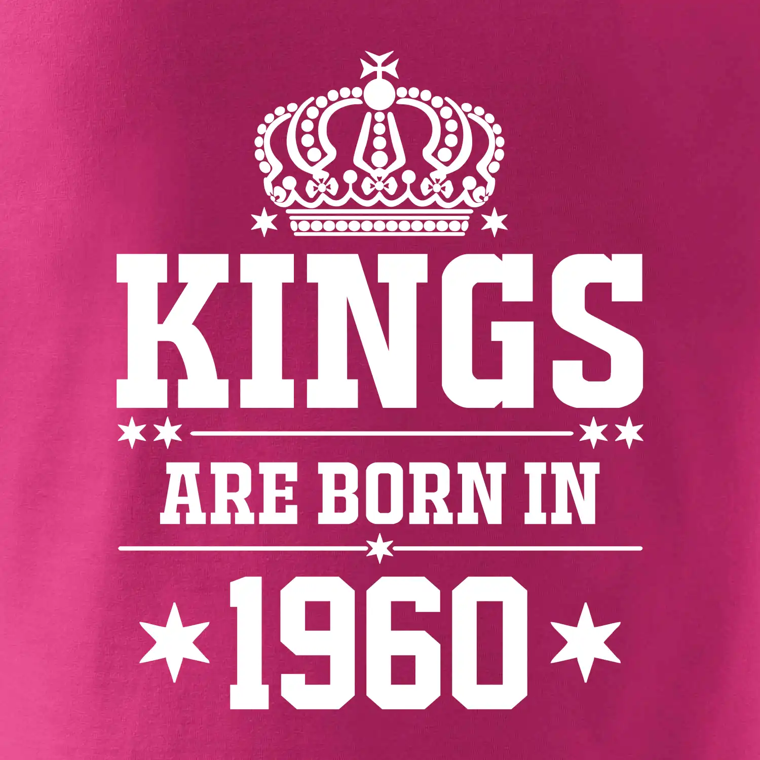 Kings are born in 1960