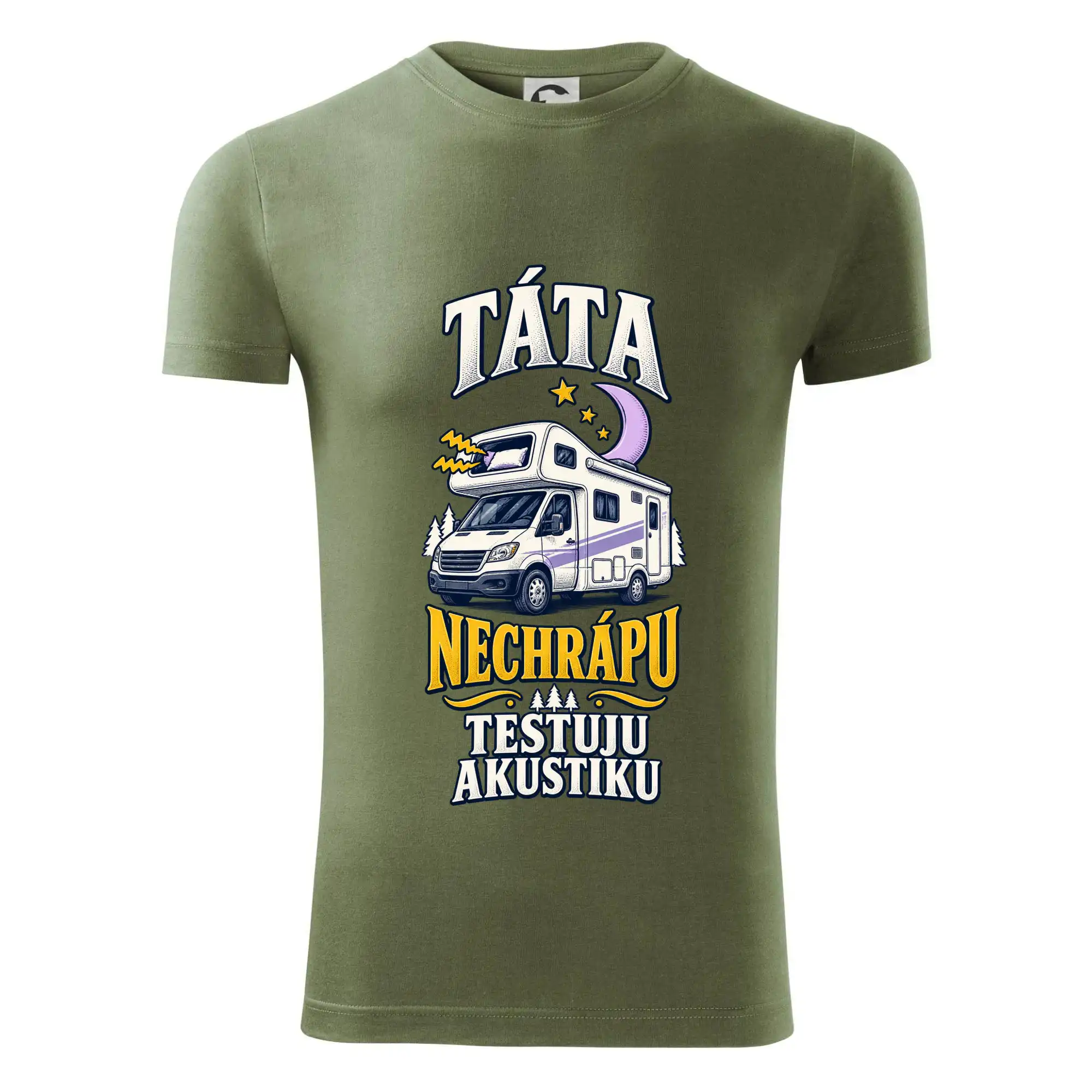 Táta nechrápu testuju akustiku rodinná alkovna