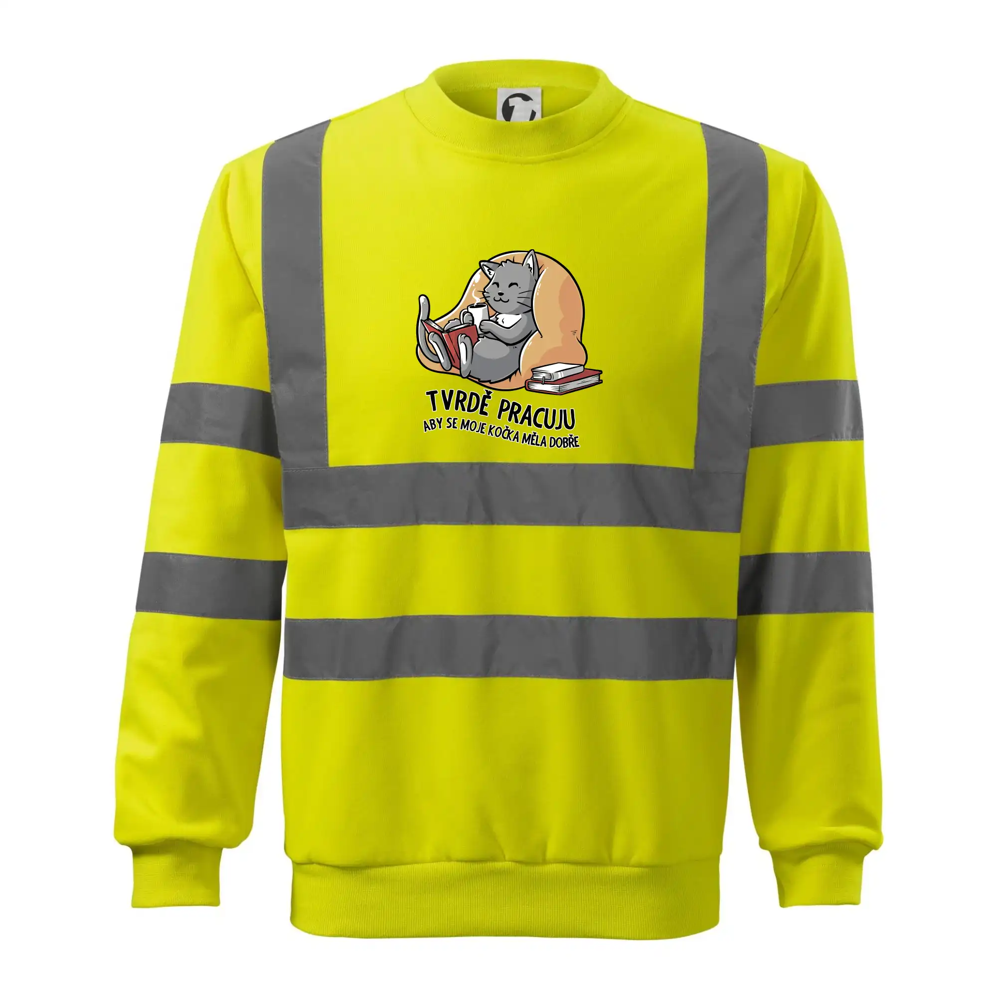 Tvrdě pracuju, aby se kočka měla dobře