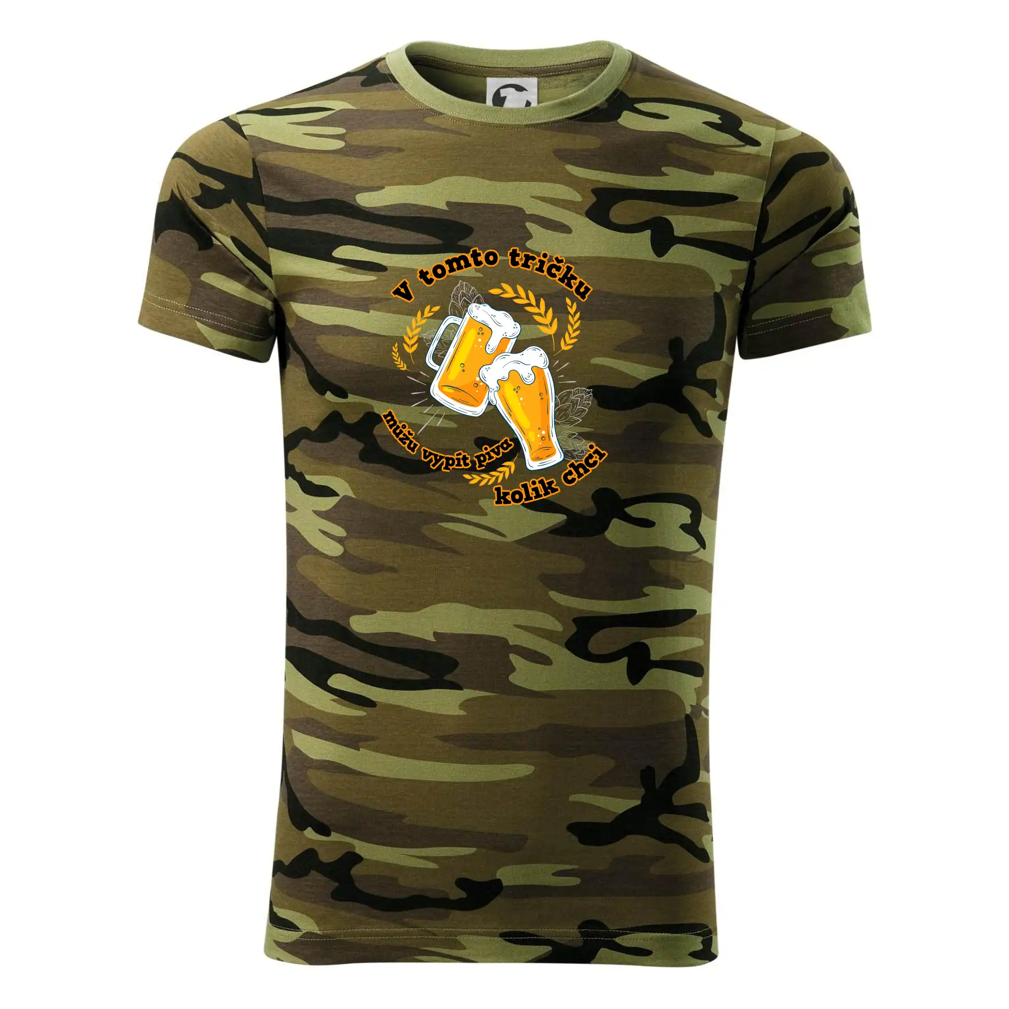 V tomto tričku můžu vypít piva kolik chci