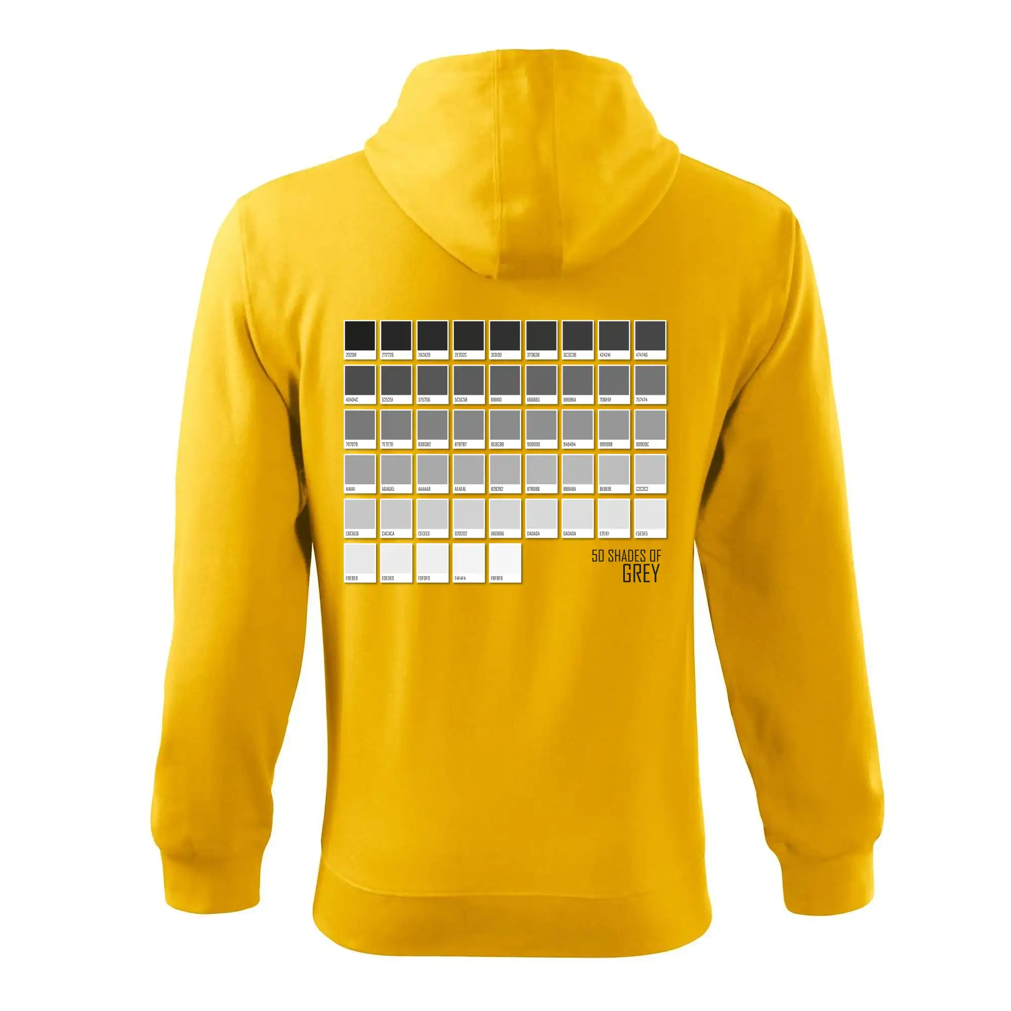 50 barevných odstínů šedi