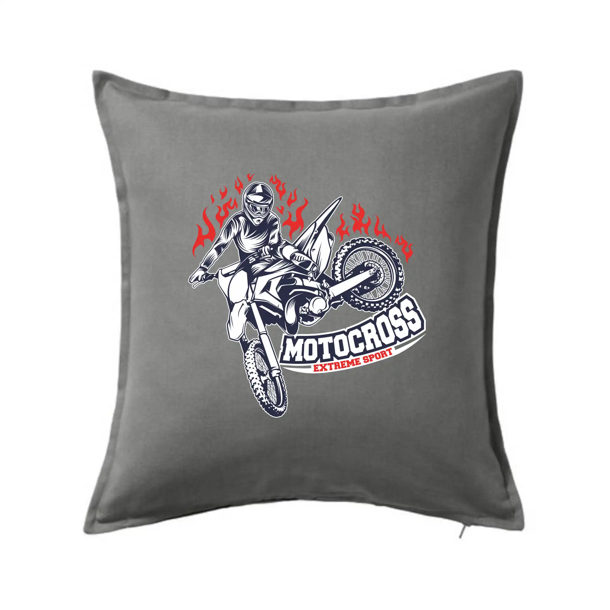 Motocross extreme sport fire