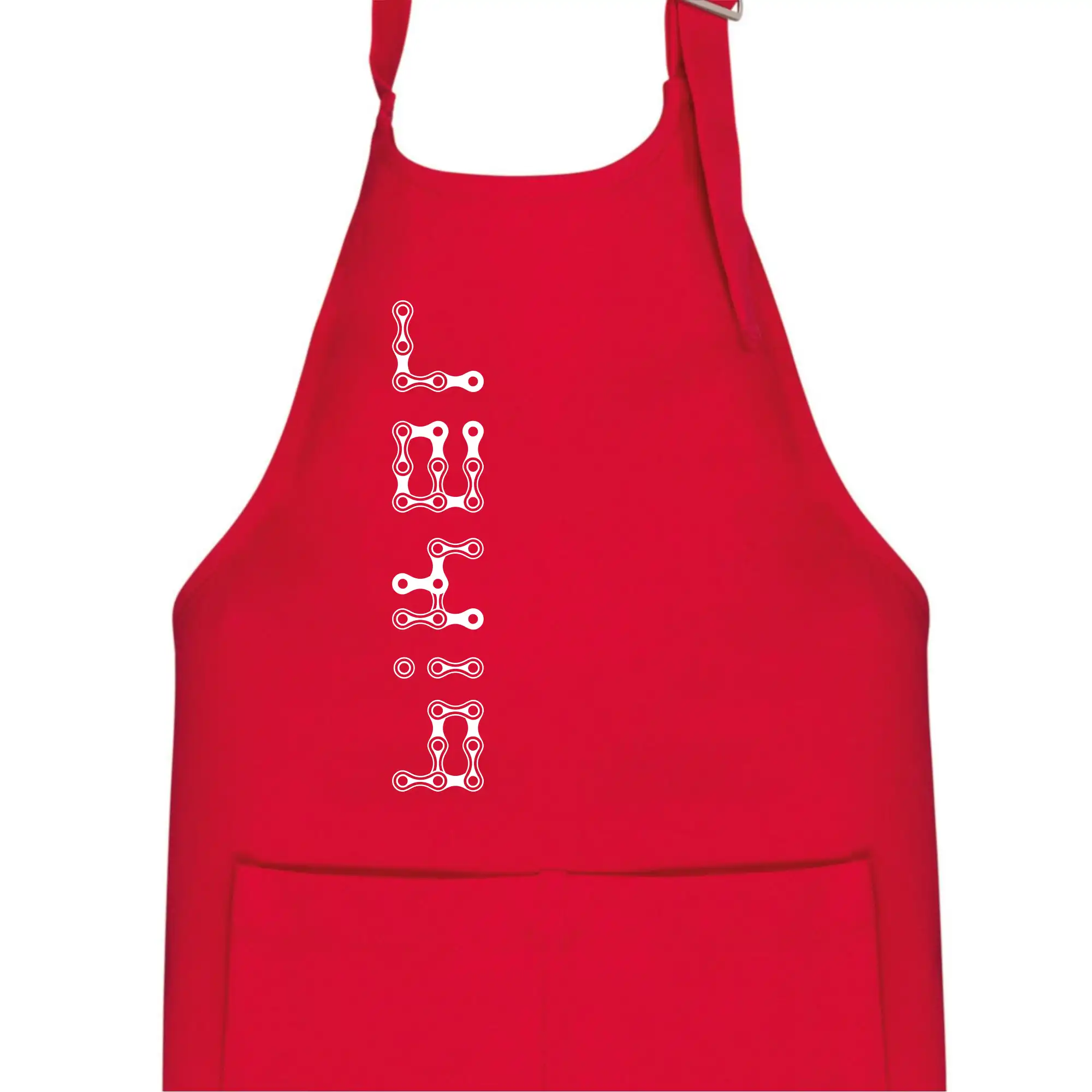 Biker nápis na výšku řetěz