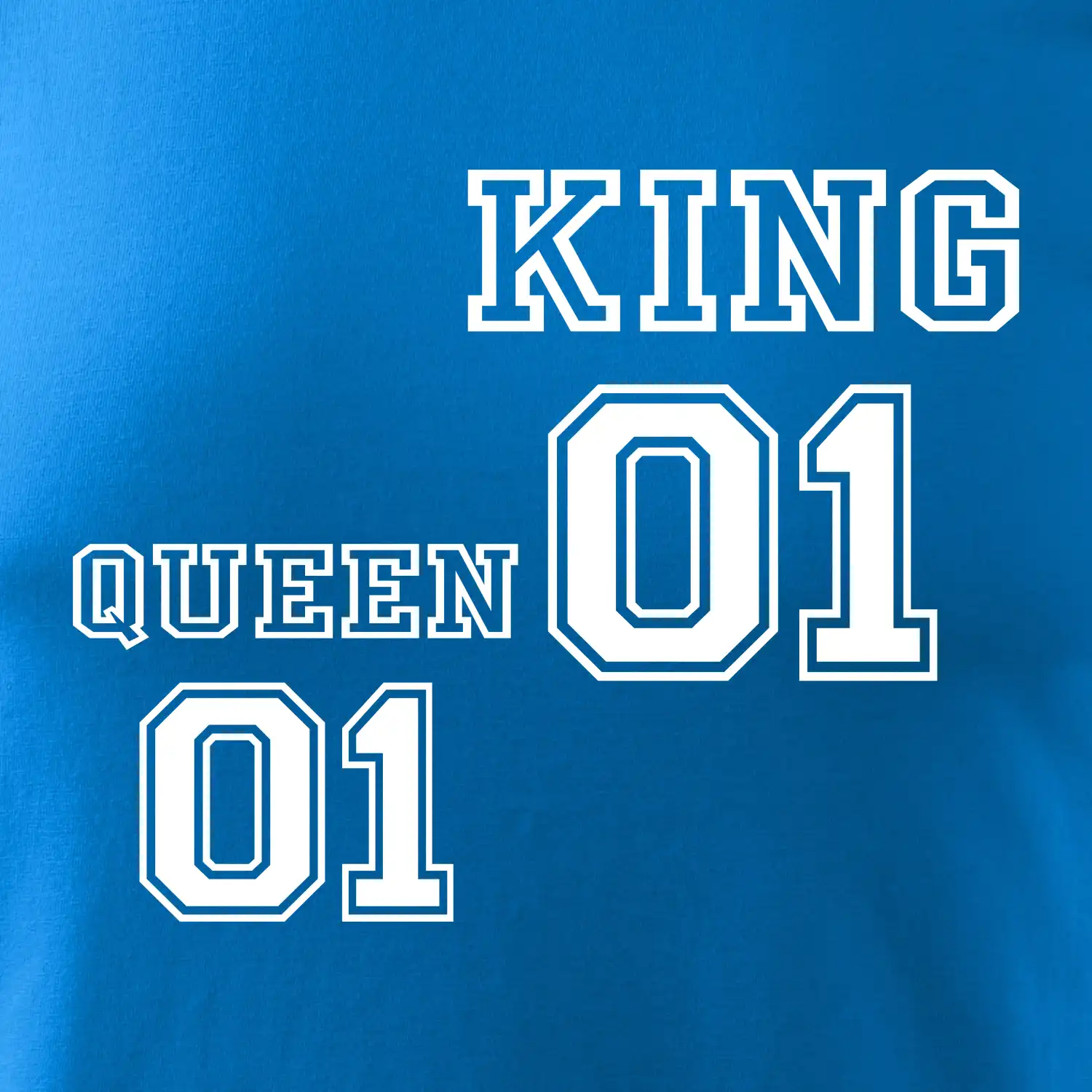 King - Queen - 01 dres (černobílá)